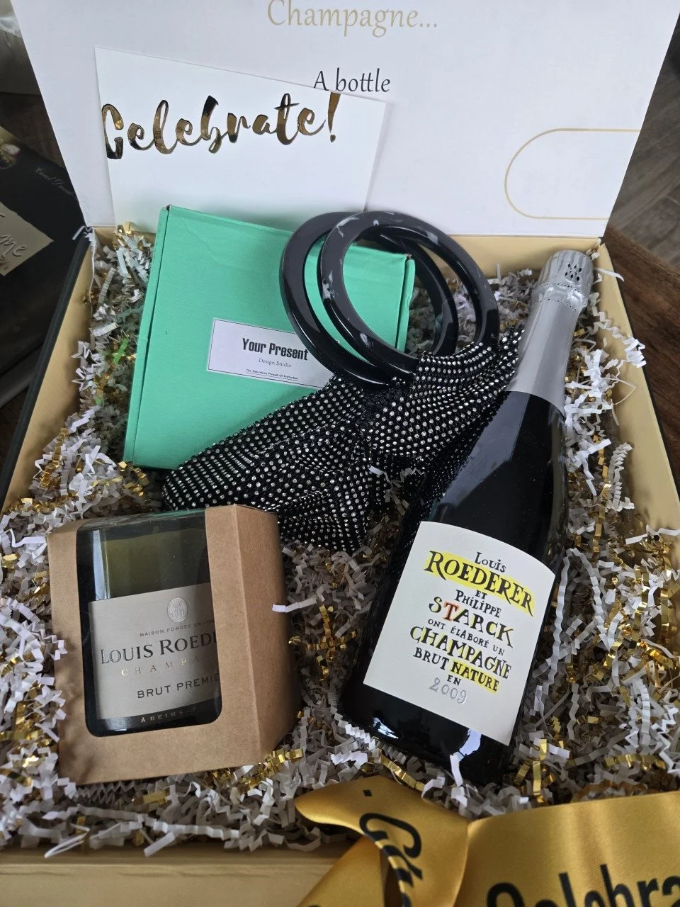 Louis Roederer & Philippe Starck 2009 Vintage Champagne Gift Set