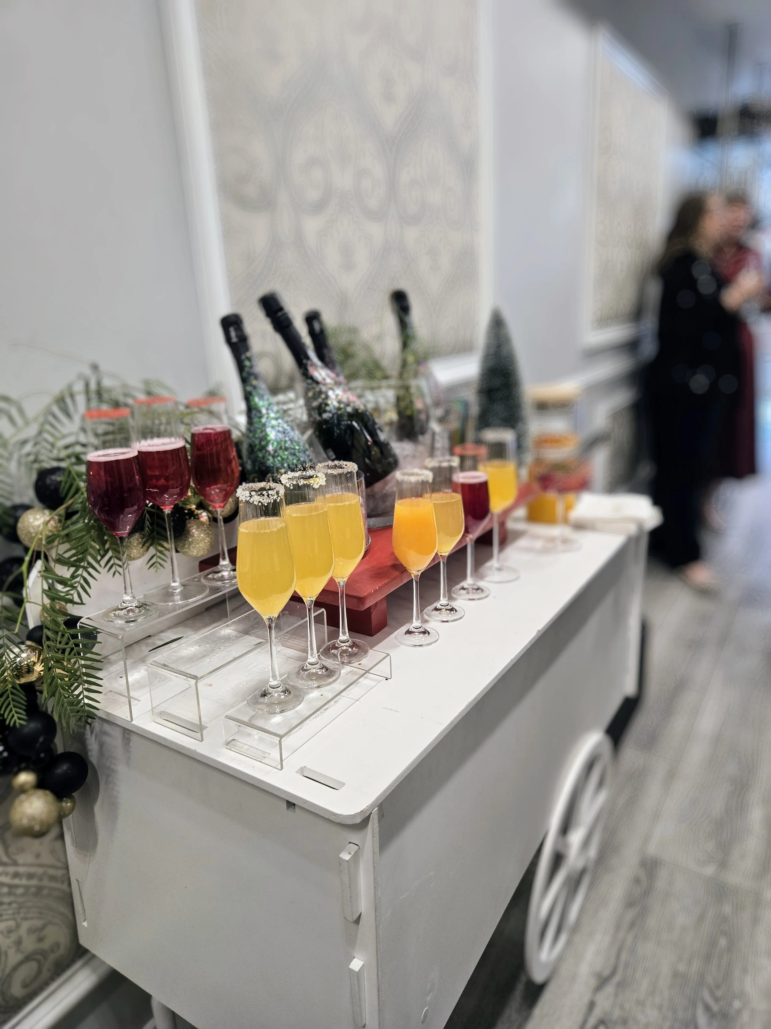 Mimosa Theme Champagne  Cart Service.jpg