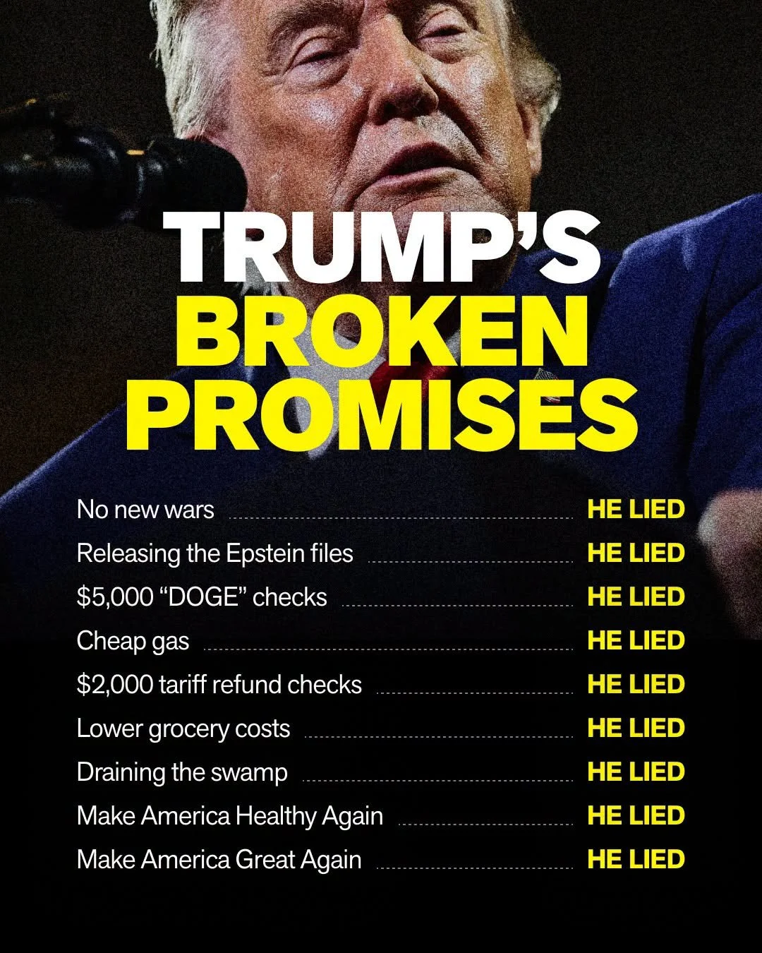 Why would any public official support a president who's making it more expensive to buy groceries and gas, who started an illegal war with no apparent end in sight, and who won't release the Epstein files? Looking at you, John McGuire. #Voteblue on N
