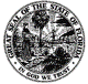 Seal of the state of Missouri featuring a bear, a crescent moon, and stars.