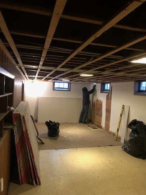Basement Renovation - In Progress