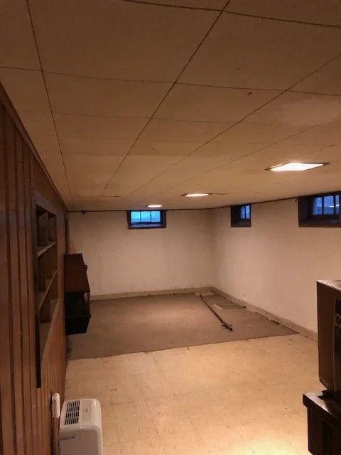 Basement Renovation - Before