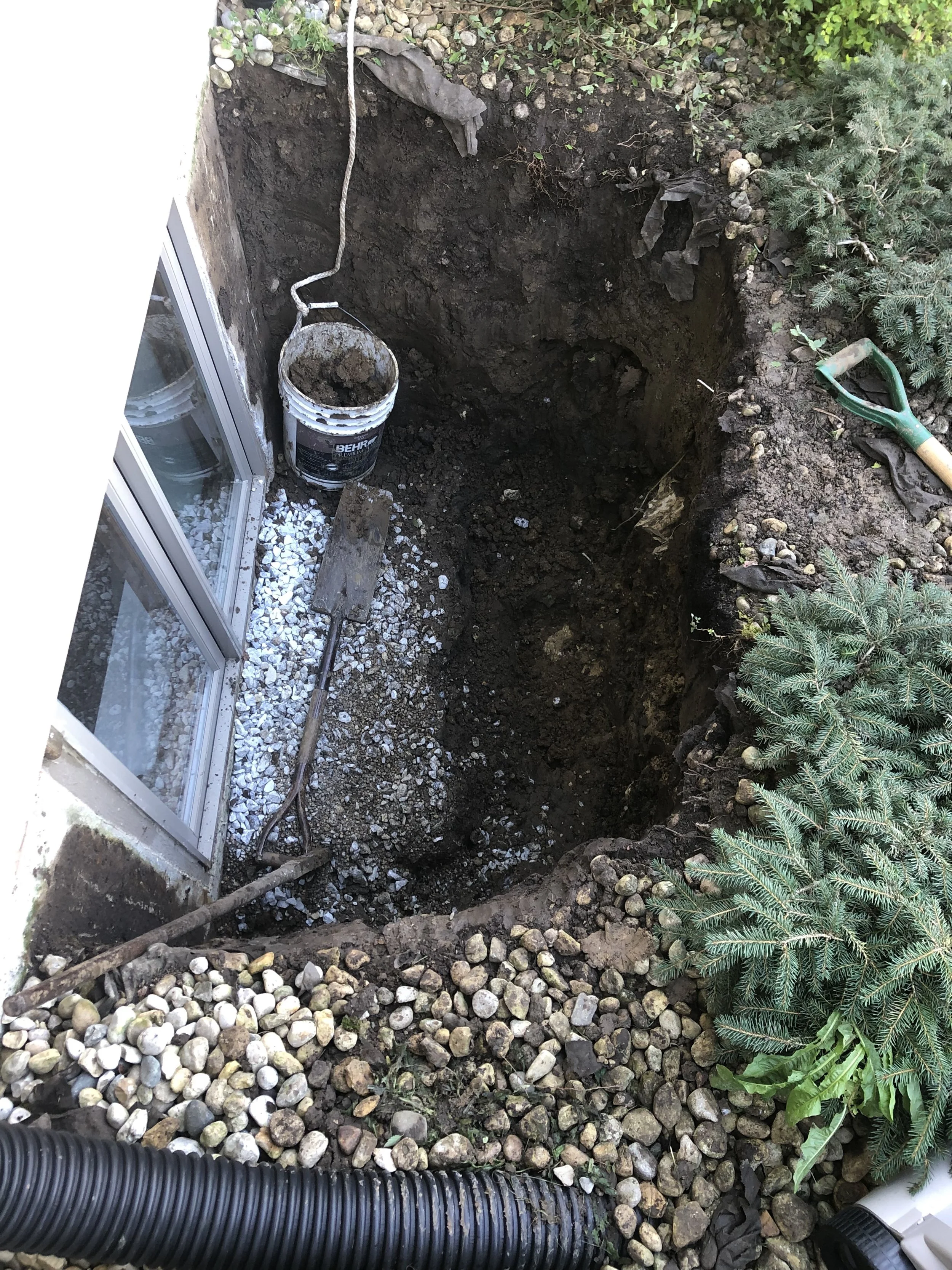 Egress Window Before