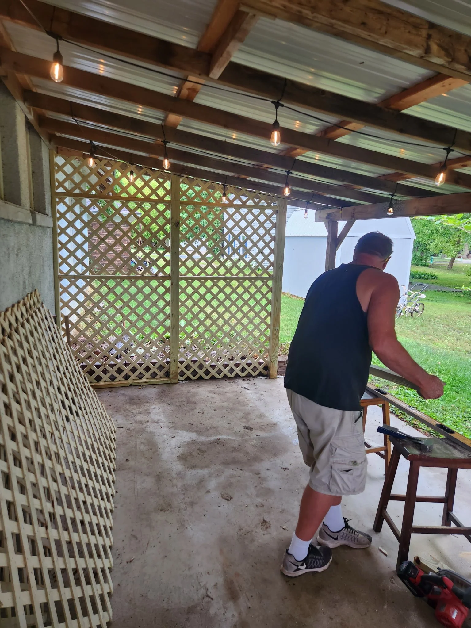 Privacy Fencing In Progress
