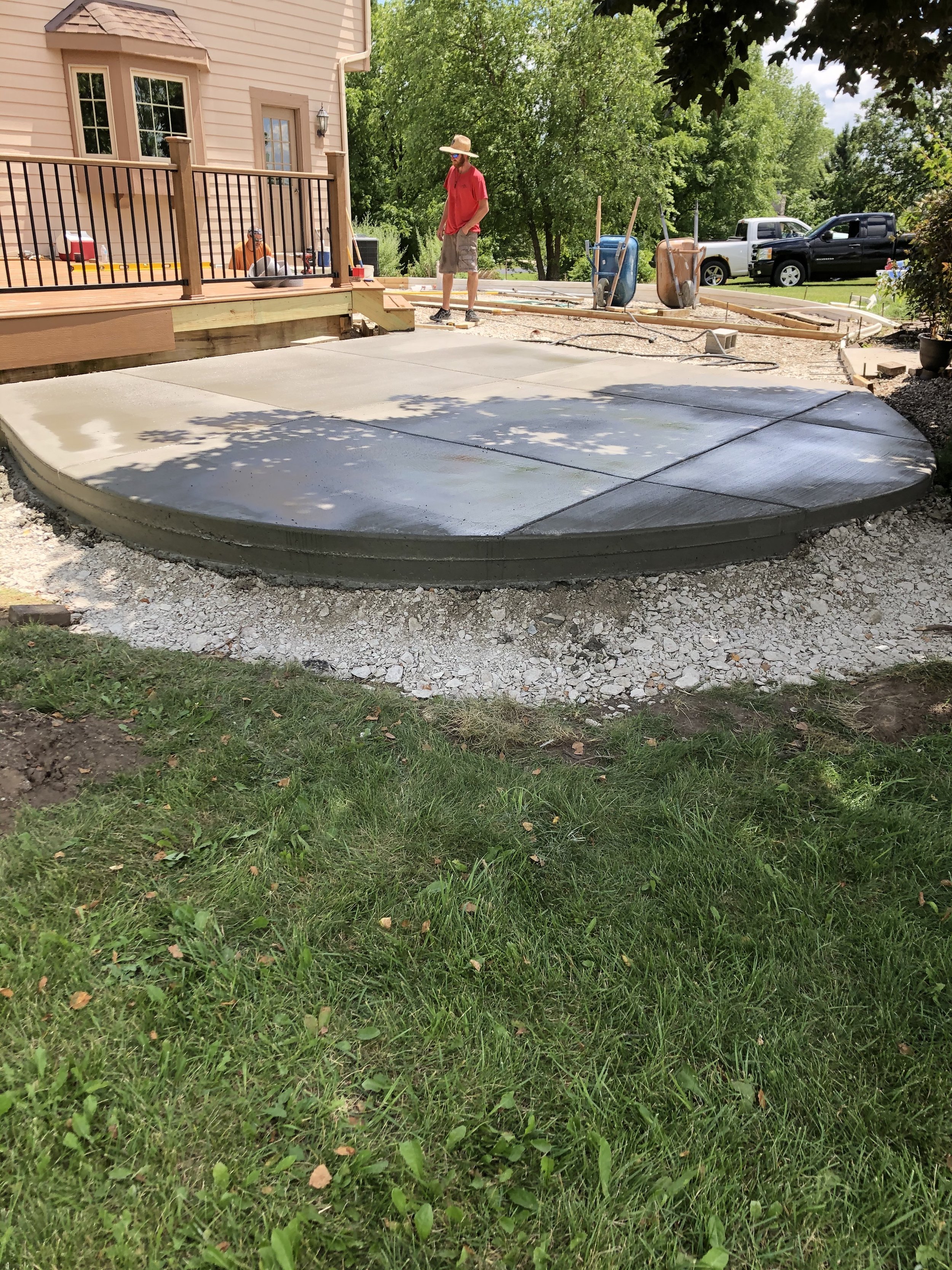 Patio Addition to Deck