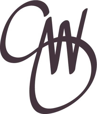Stylized handwritten text reading "SW" with overlapping letters.