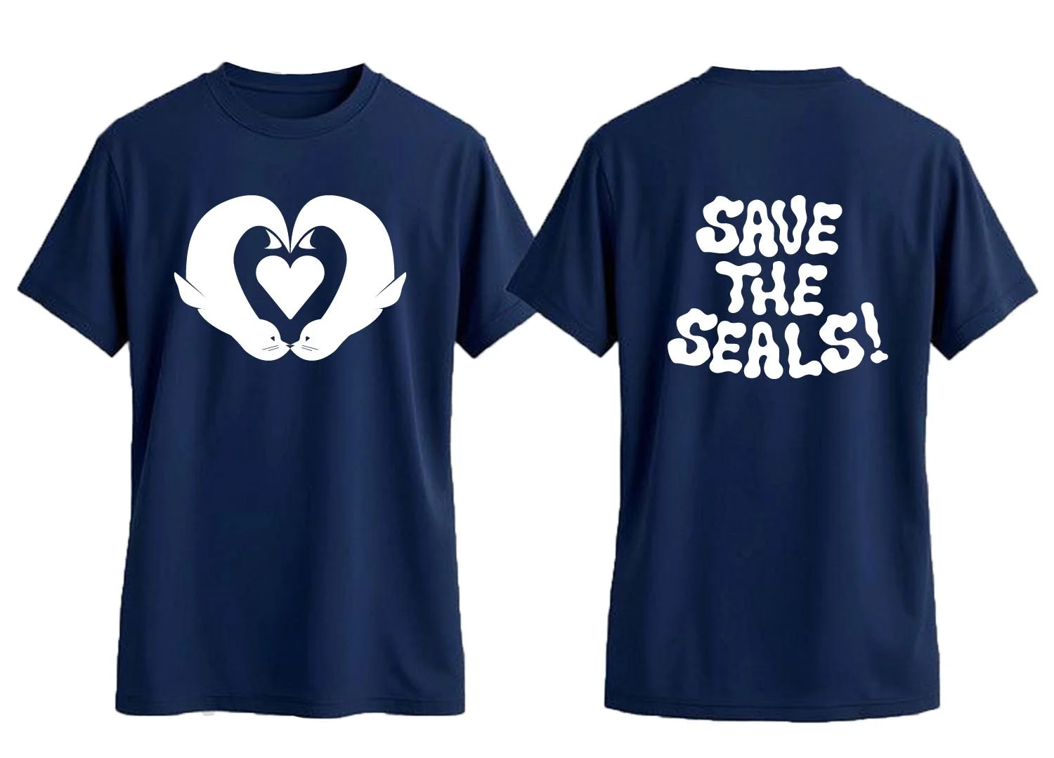 Seal Services T-Shirt (Front & Back)