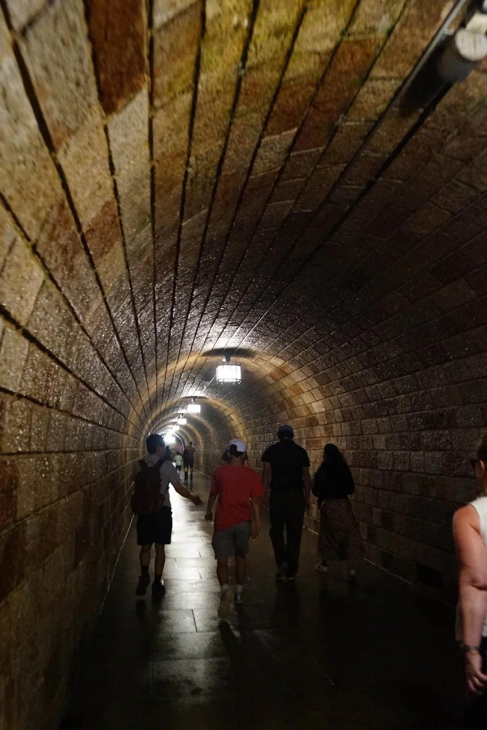 The Eagle's Nest Tour - Walking in the Tunnel