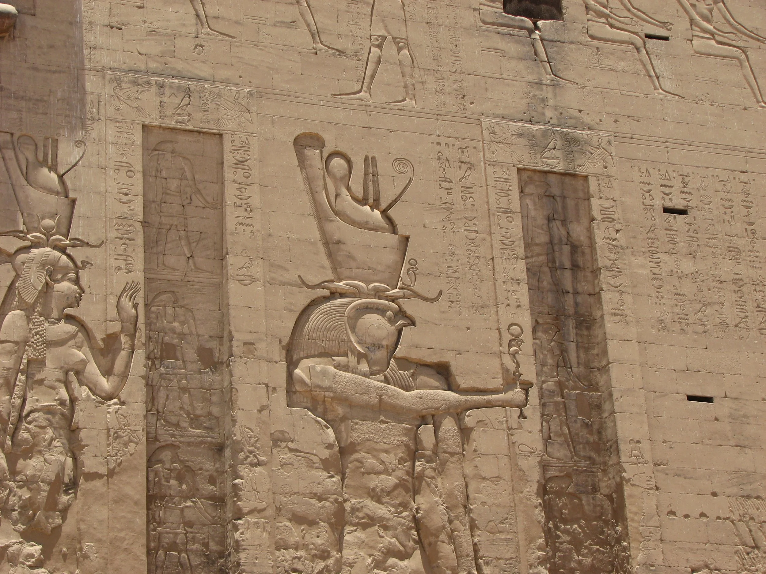 Edfu Temple, The Nile on the way to Luxor
