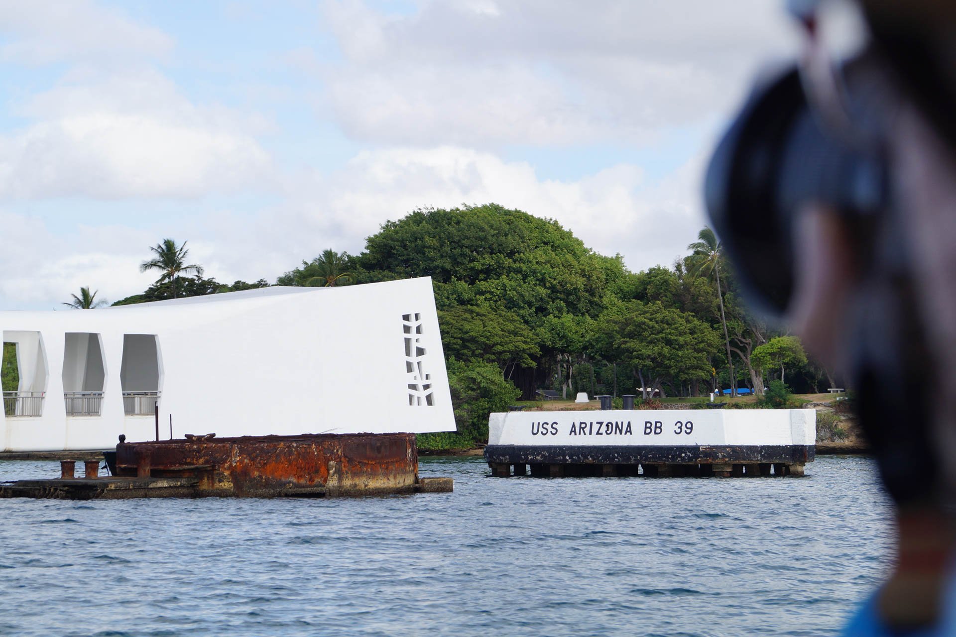 Oahu - USS Arizona Memorial at Pearl Harbor