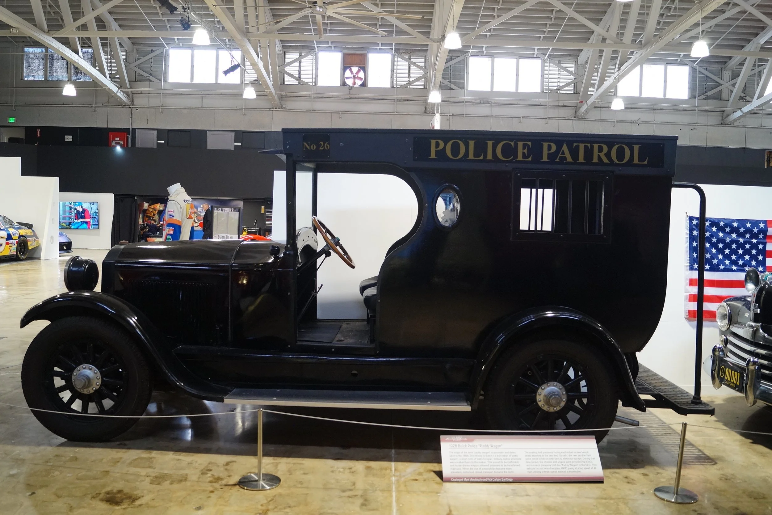Balboa Park: Automotive Museum - 1926 Buick Police “Paddy Wagon”