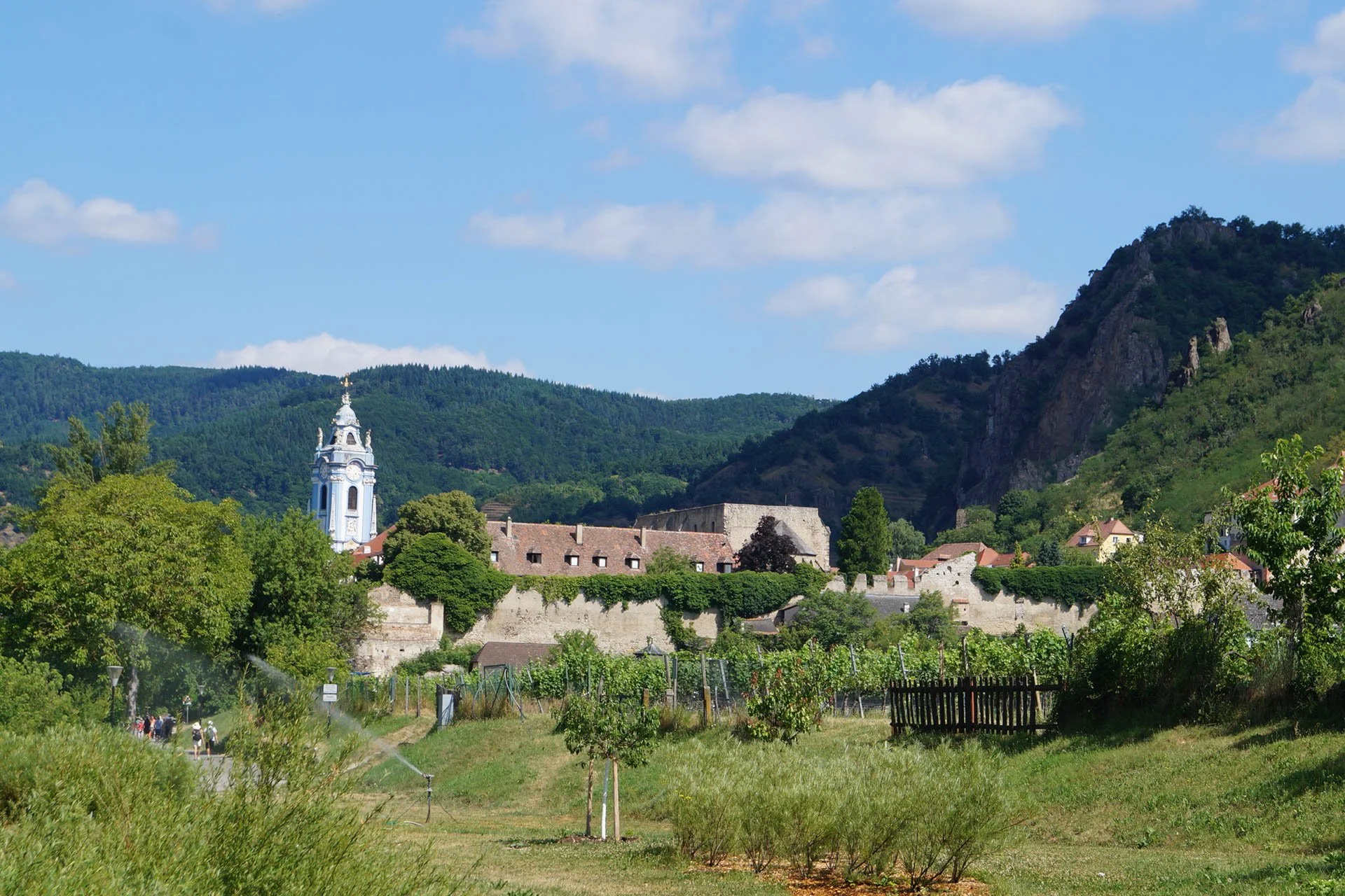 Danube Valley Day Trip from Vienna - Church in Durnstein