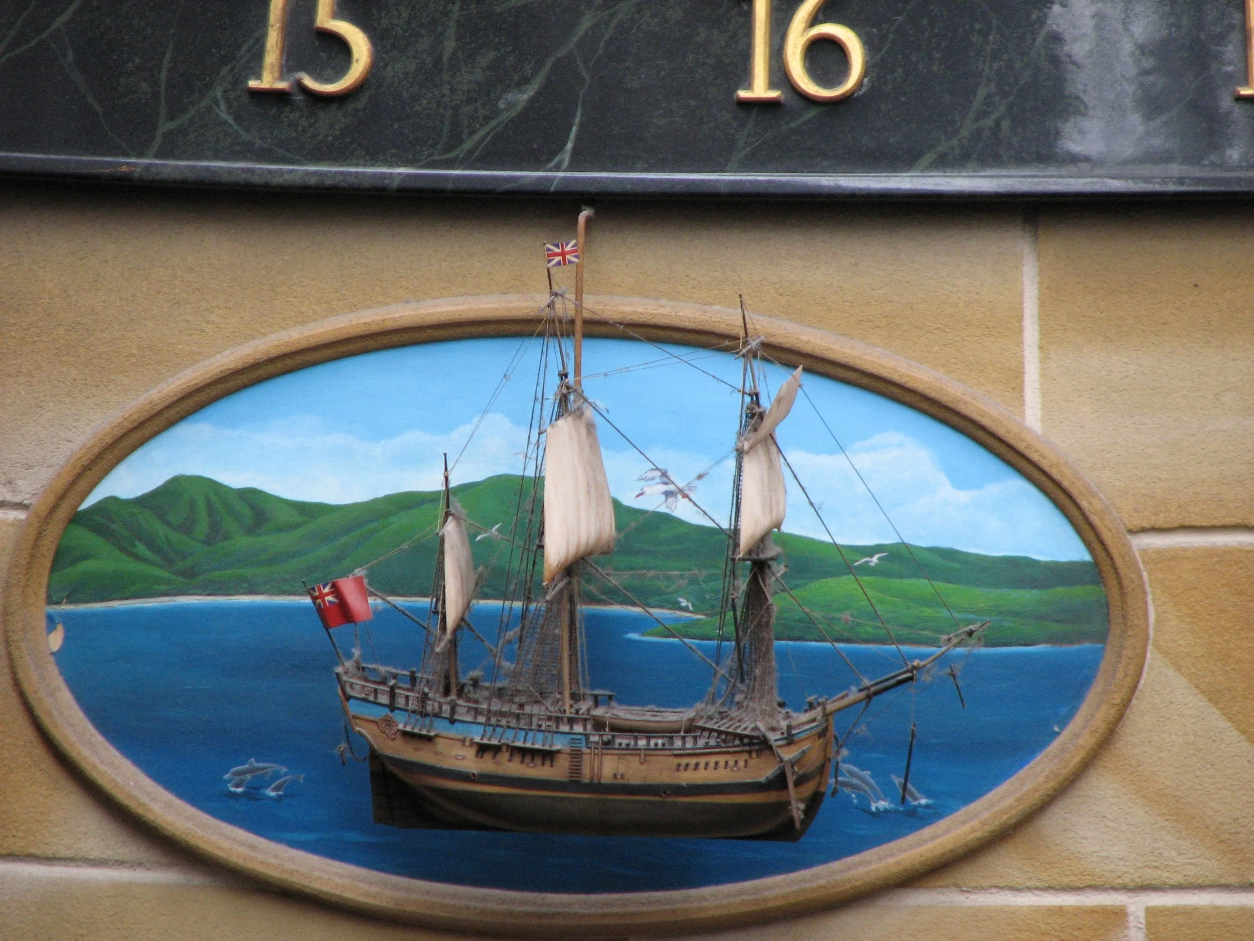 DDetail from the clock in the Queen Victoria Buildingetail from the clock in 