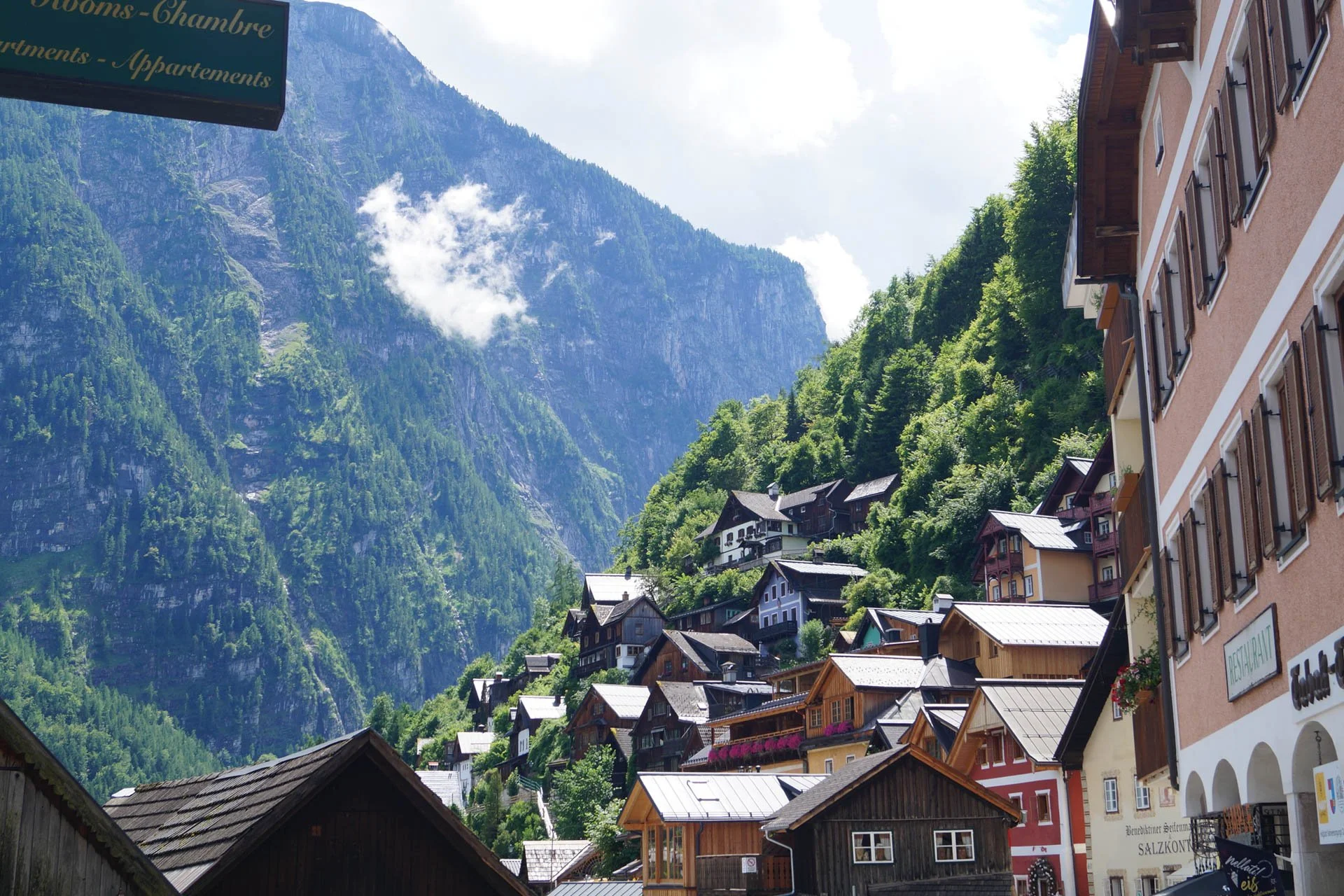 Hallstatt and Salt Mines Tour - Houses in the village