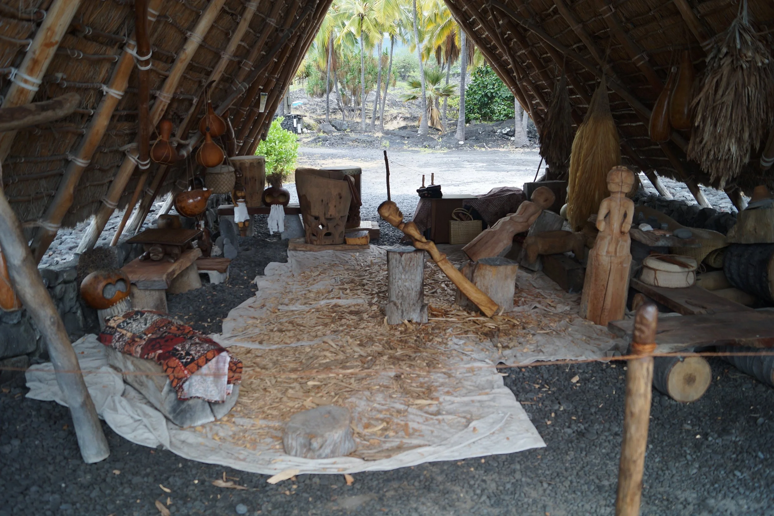 Pu'uhonua O Hōnaunau National Historical Park - Wood Carving Workshop