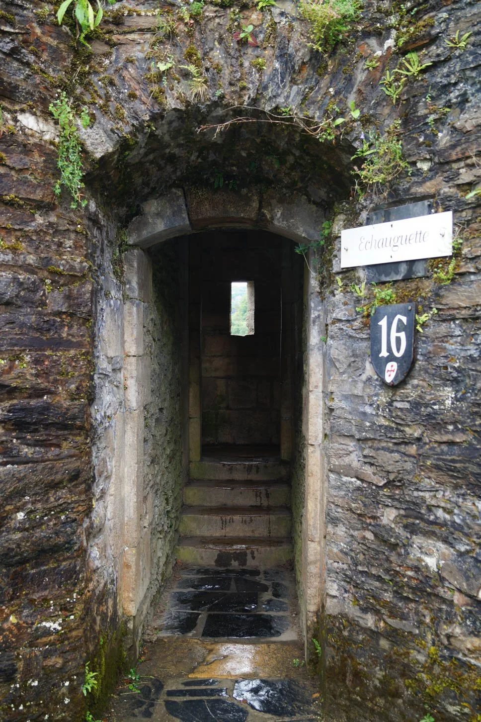 Chateau-Fort de Bouillon, Machicolation
