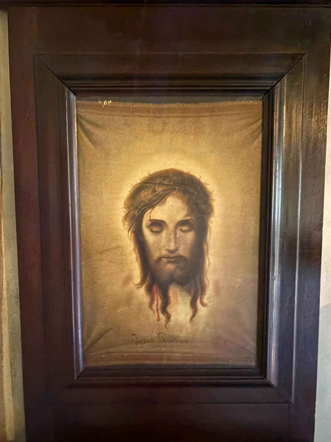 Mission San Carlos Borromeo del Río Carmelo: Holy Face of Jesus