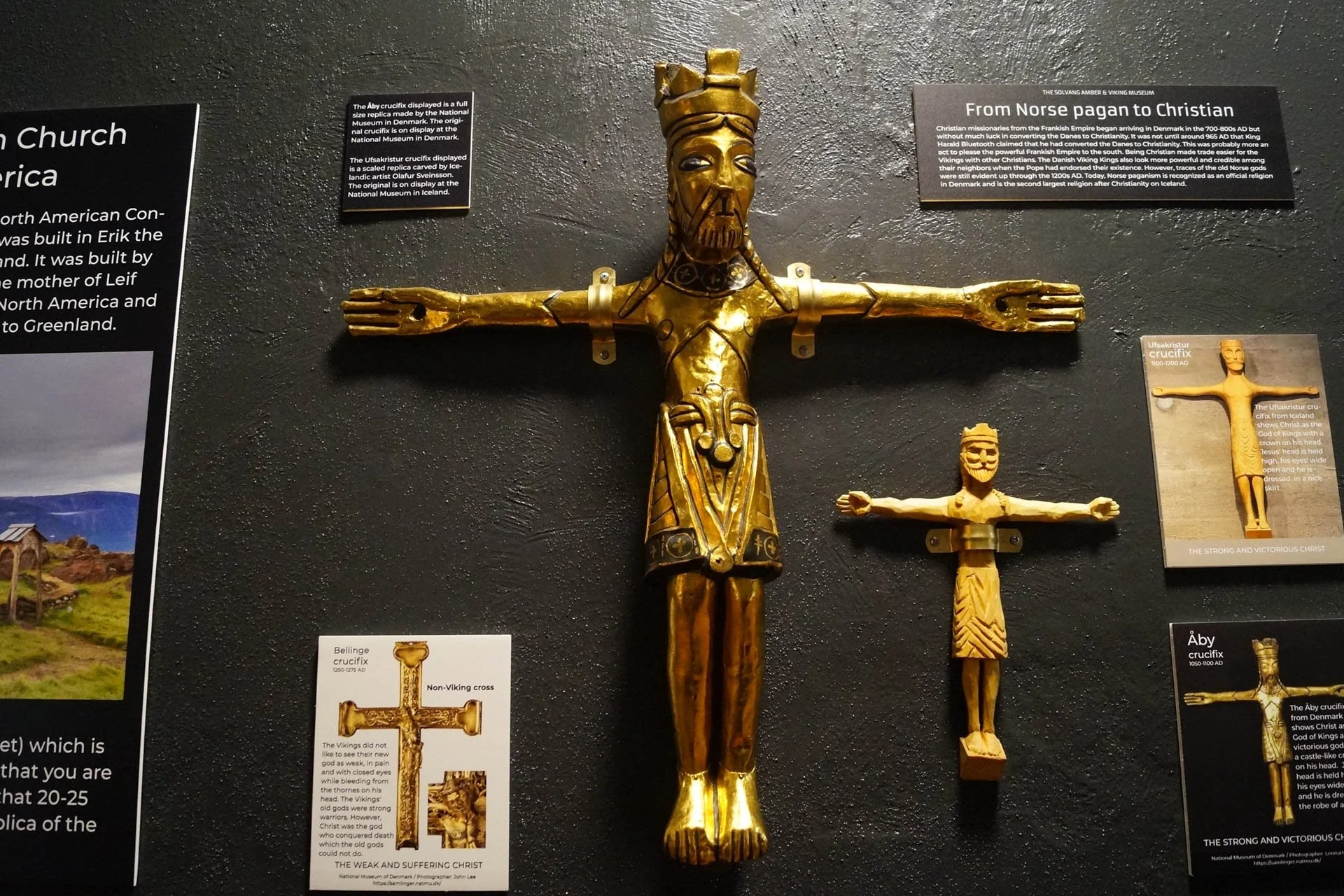 Solvang: Viking Museum - Aby Crucifix