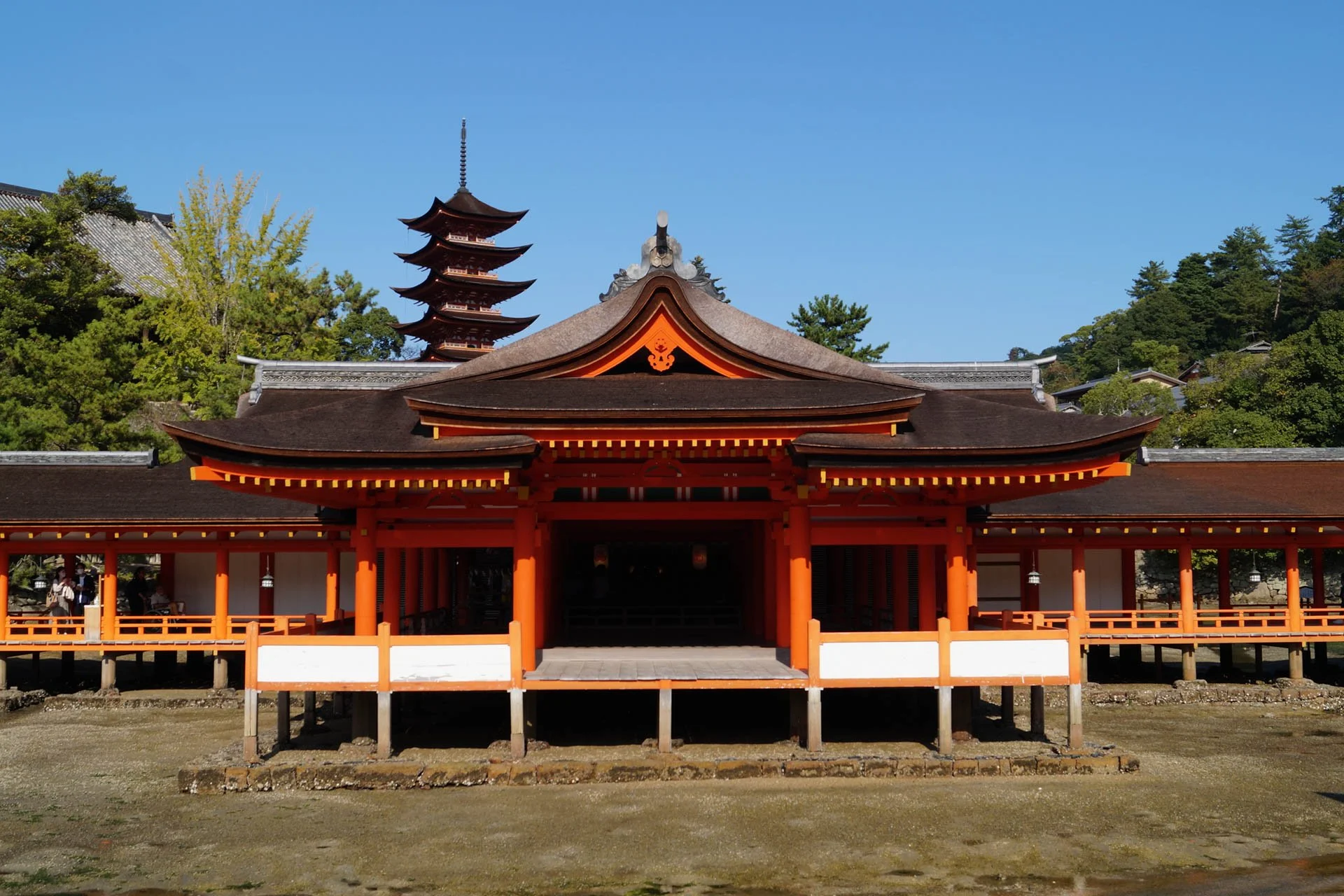 Hiroshima - Itsukushima Shrine at Miyajima Island
