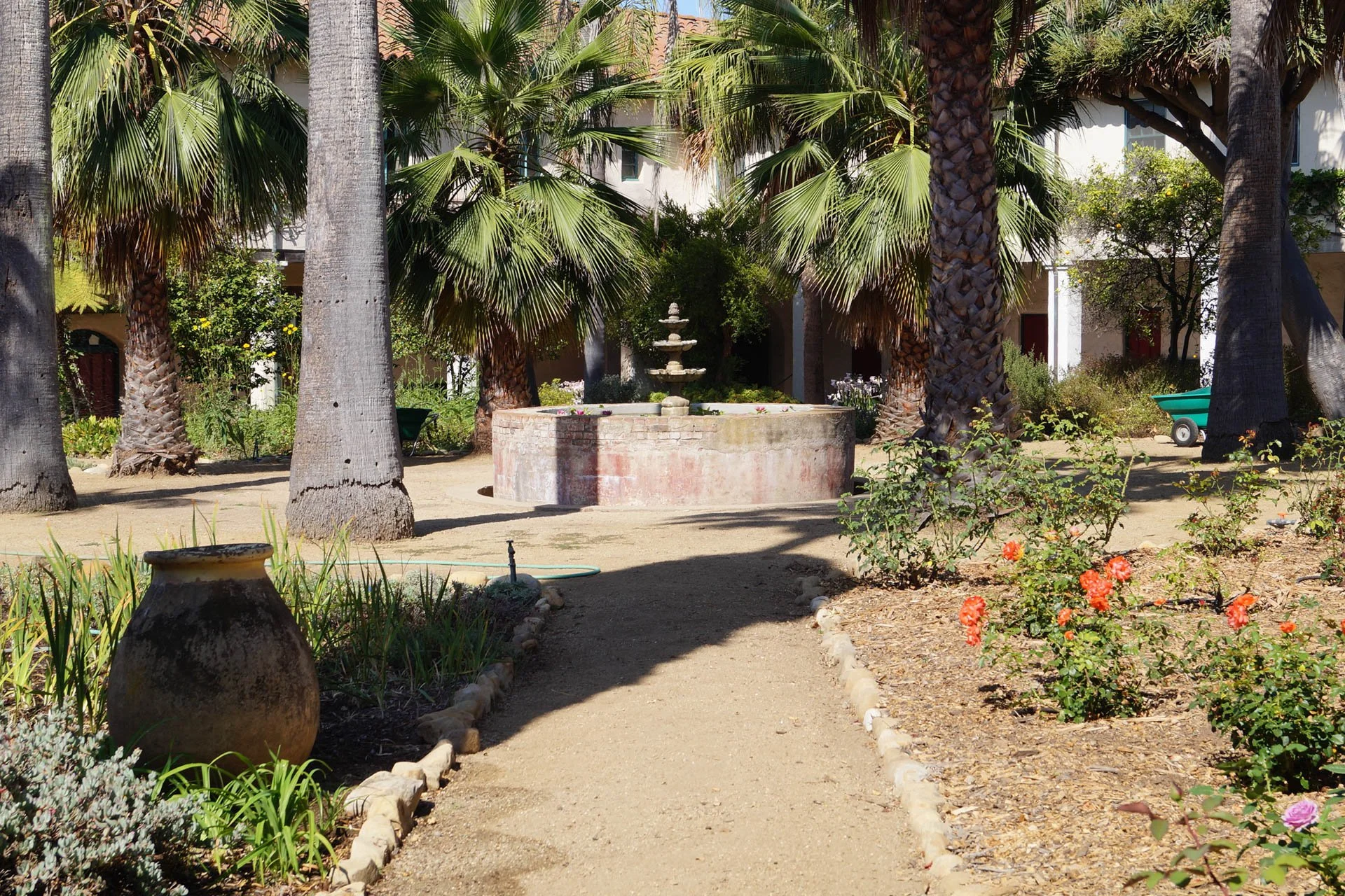 Mission Santa Barbara: Inner Quadrangle