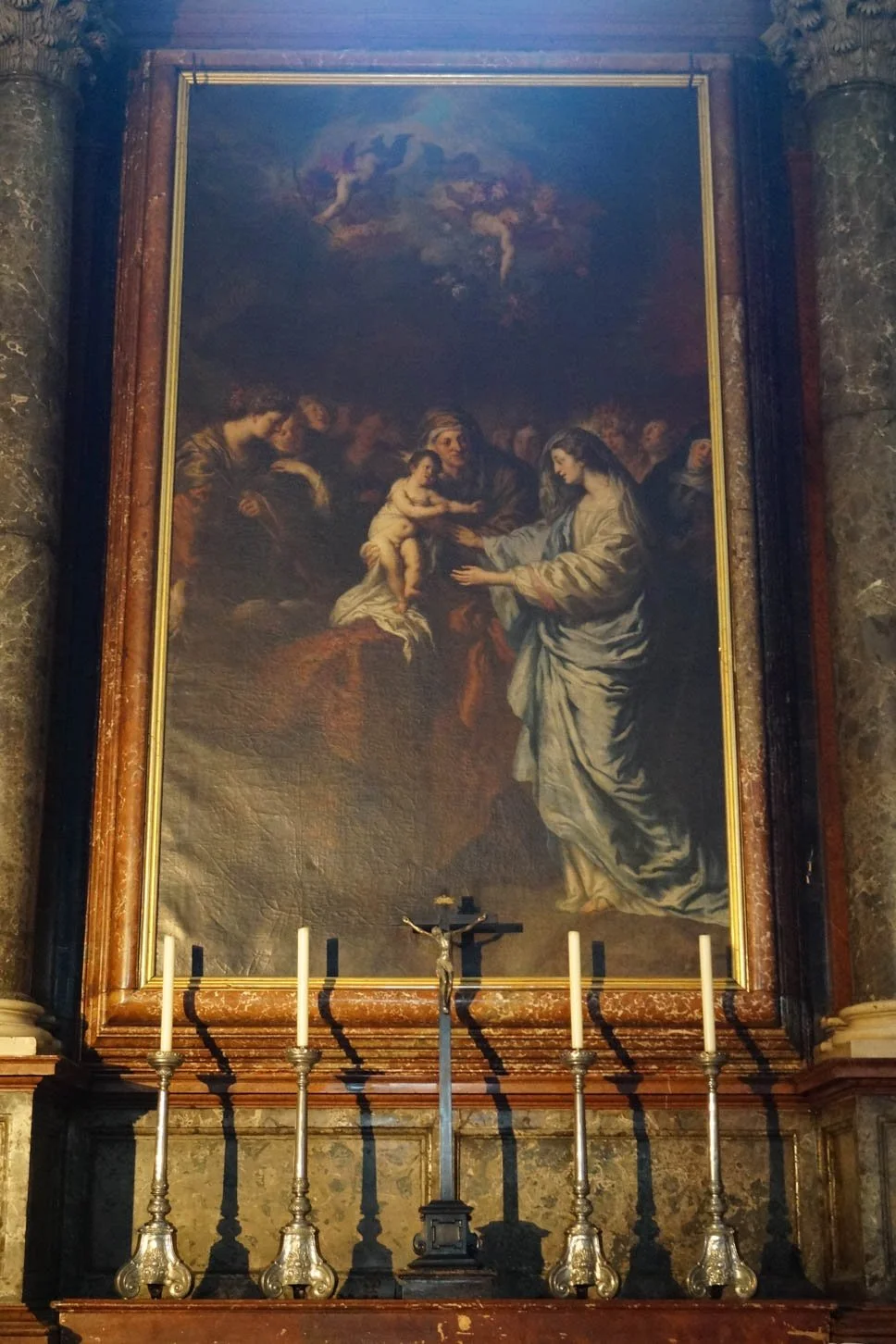 Salzburg - Salzburg Cathedral - Altarpiece of the Chapel of St. Anne