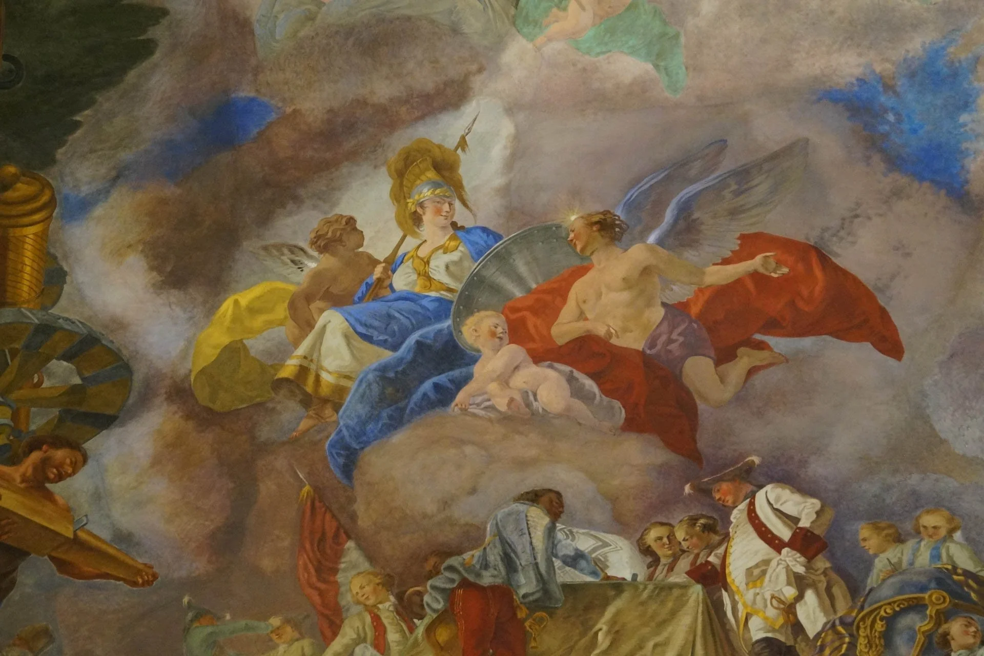 Vienna - Schonbrunn Palace - The Goddess of War - Minerva