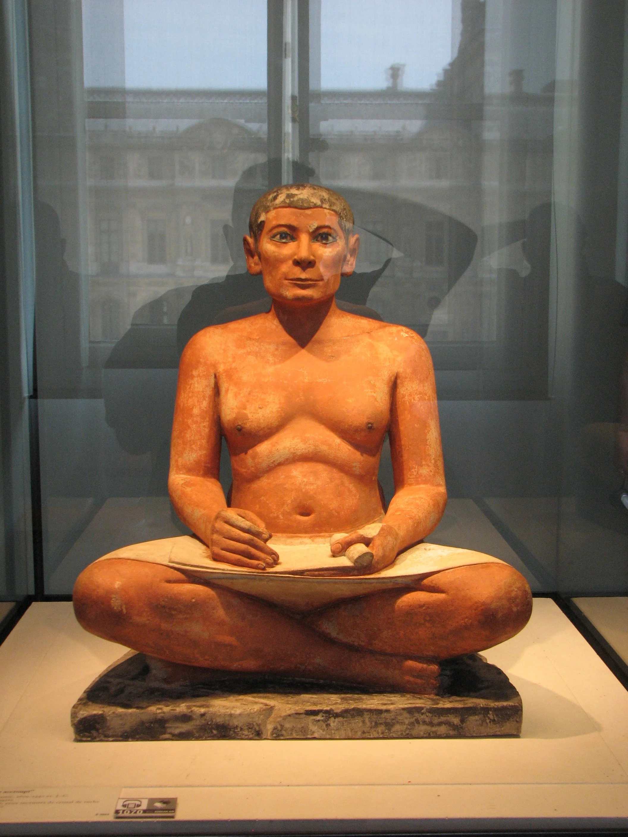 The Louvre - Egyptian Scribe