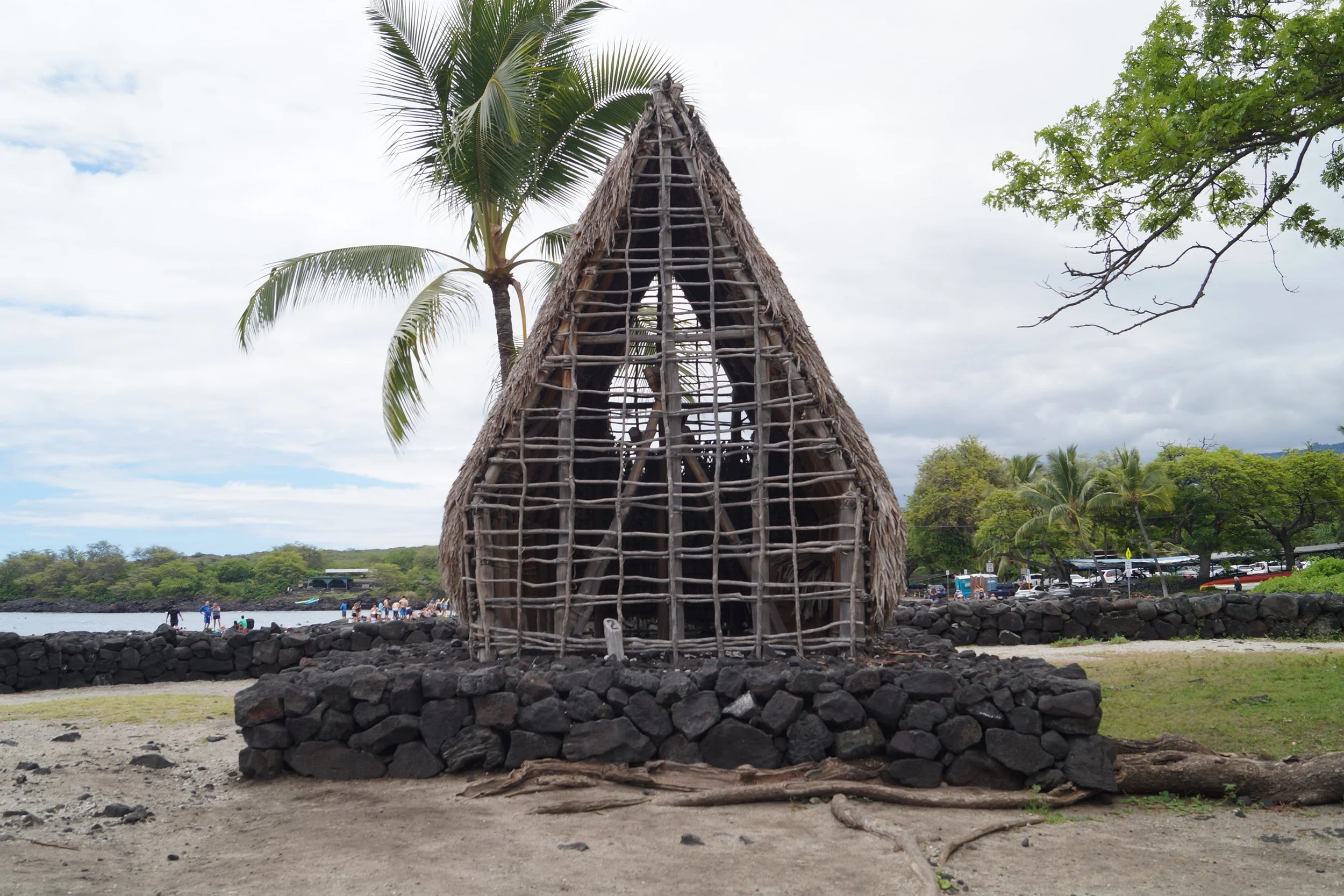 Pu'uhonua O Hōnaunau National Historical Park - Temple Model