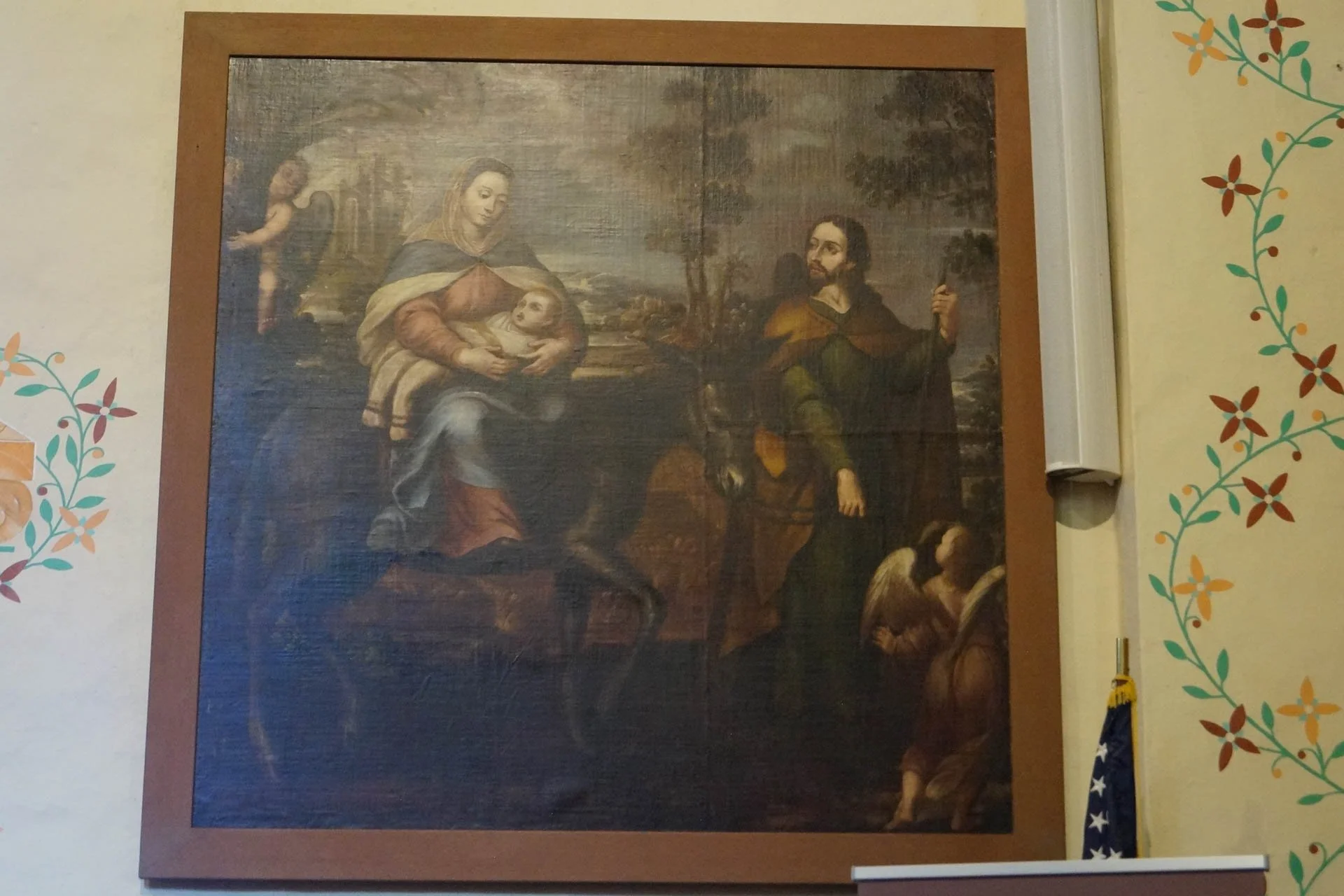 Mission Santa Ines: Flight into Egypt