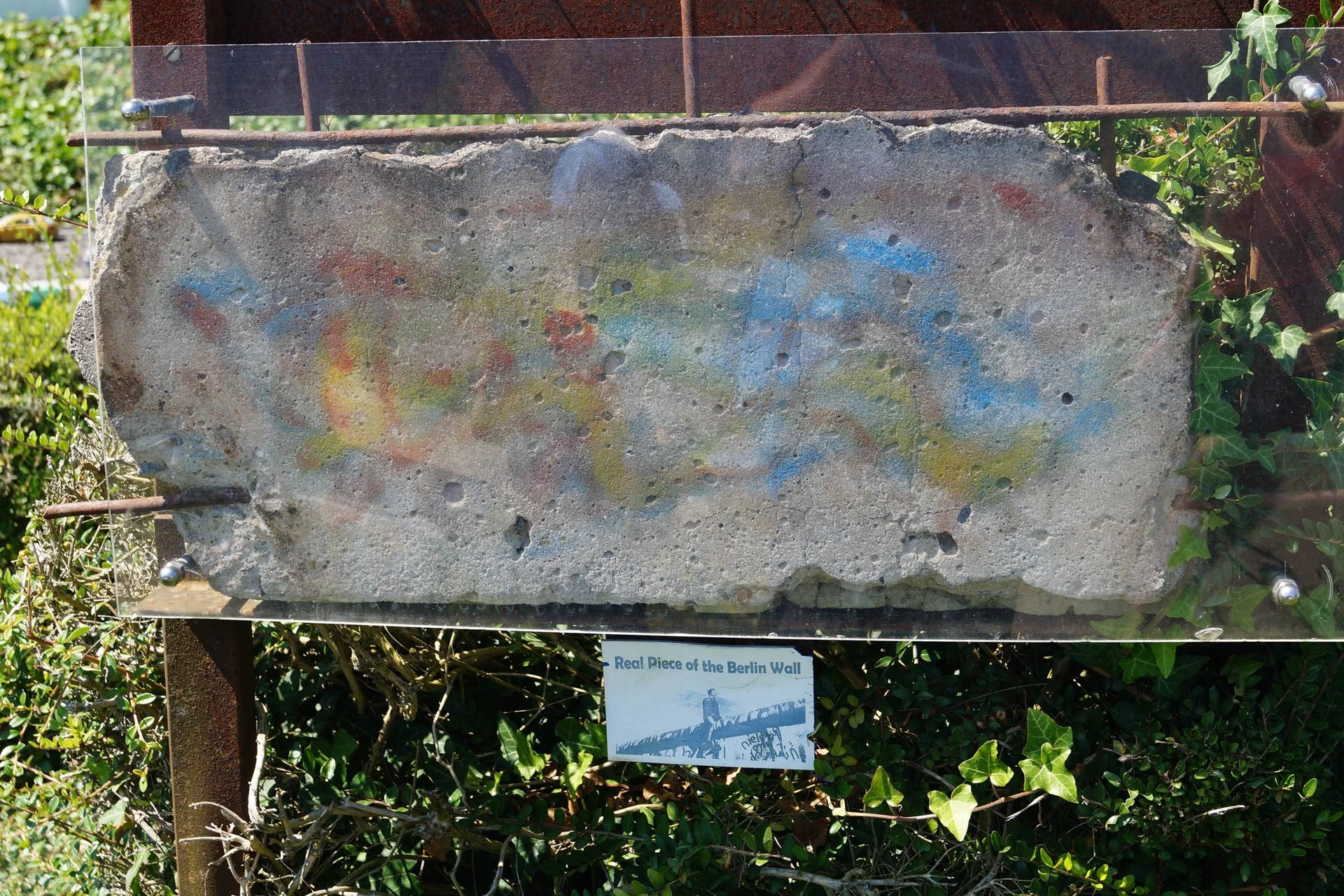 Brussels - Mini Europe, Piece of The Berlin Wall