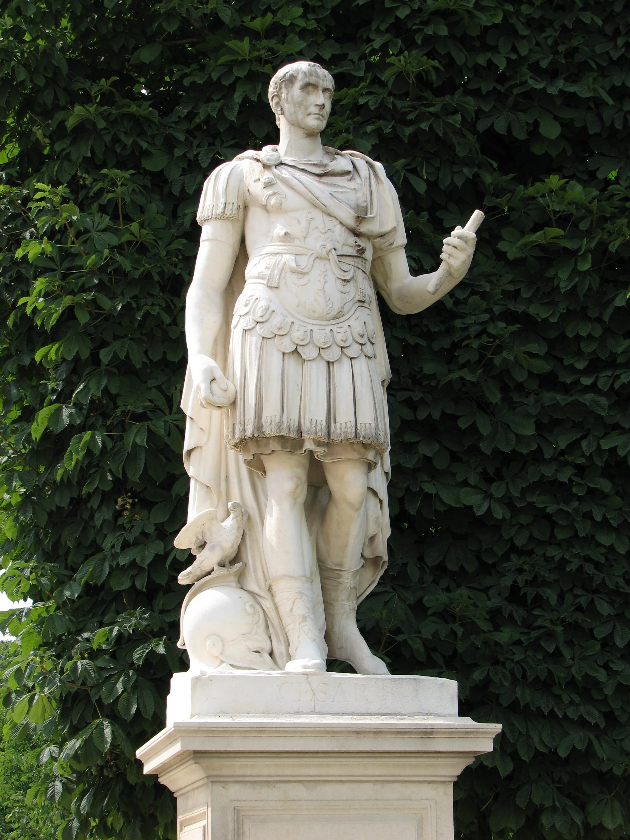 The Tuileries Garden - Statue of Julius Caesar