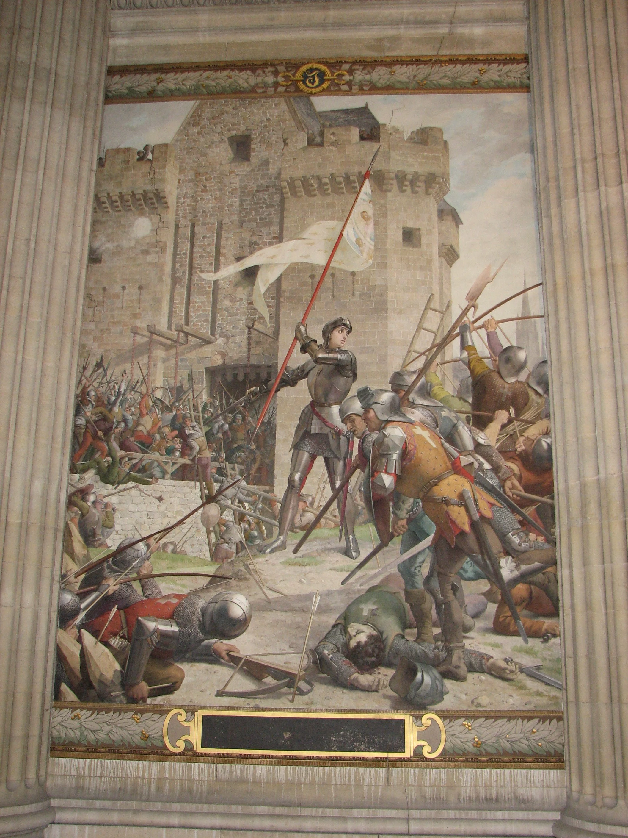 The Pantheon - Paintings of the life of Joan of Arc