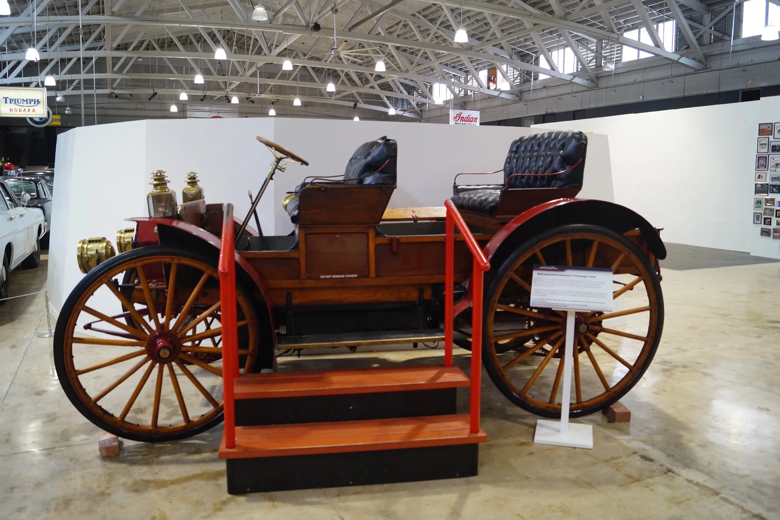 Balboa Park: Automotive Museum - 1909 International Harvester 5-Passenger Tourer