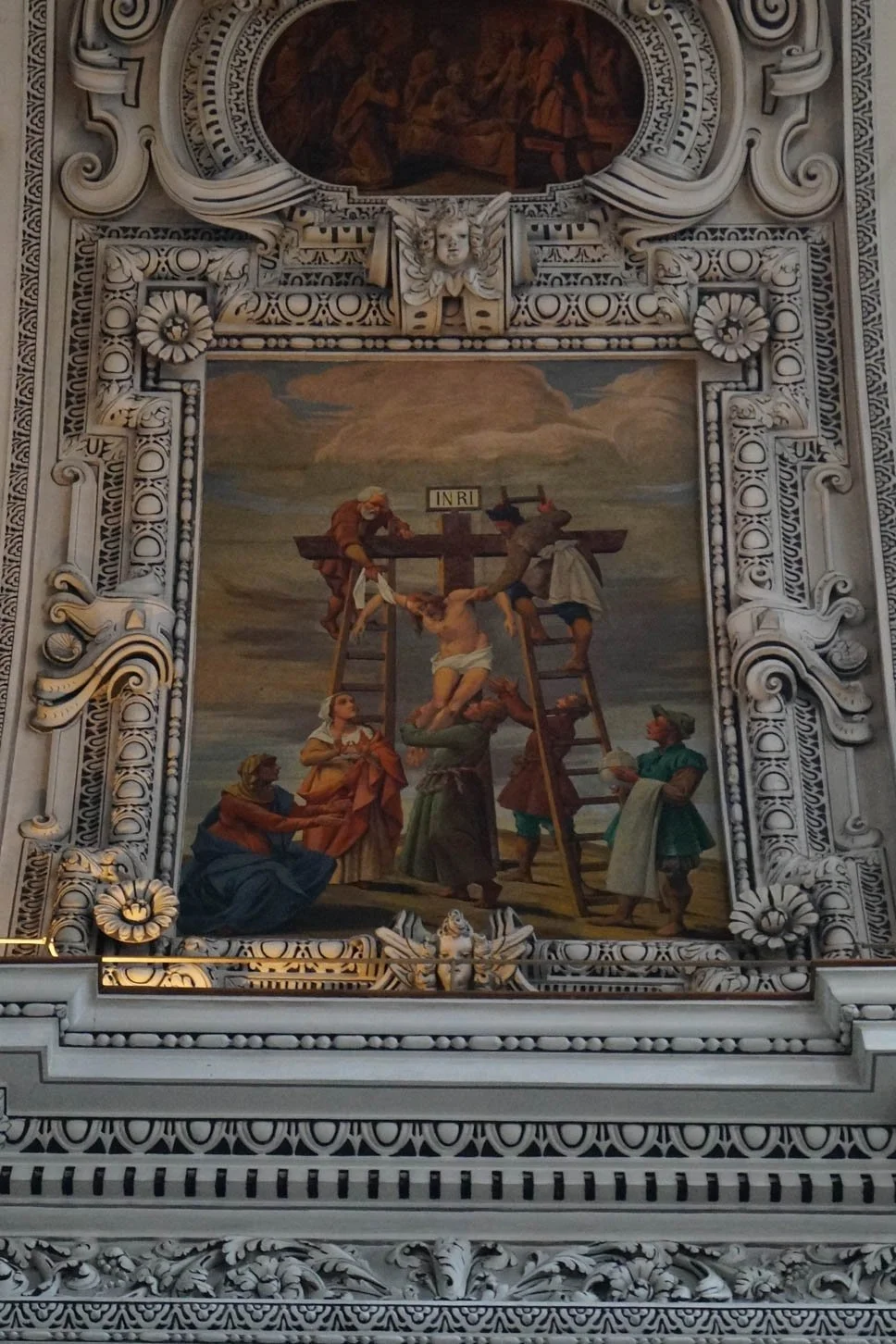 Salzburg - Salzburg Cathedral - Jesus is Crucified