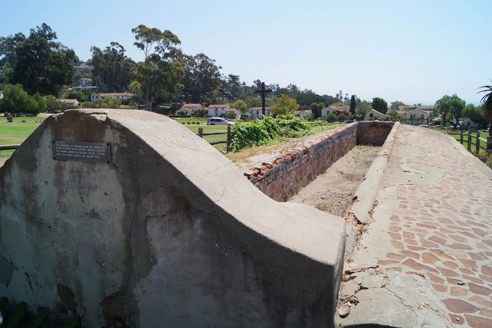 Mission Santa Barbara: Washing Basin