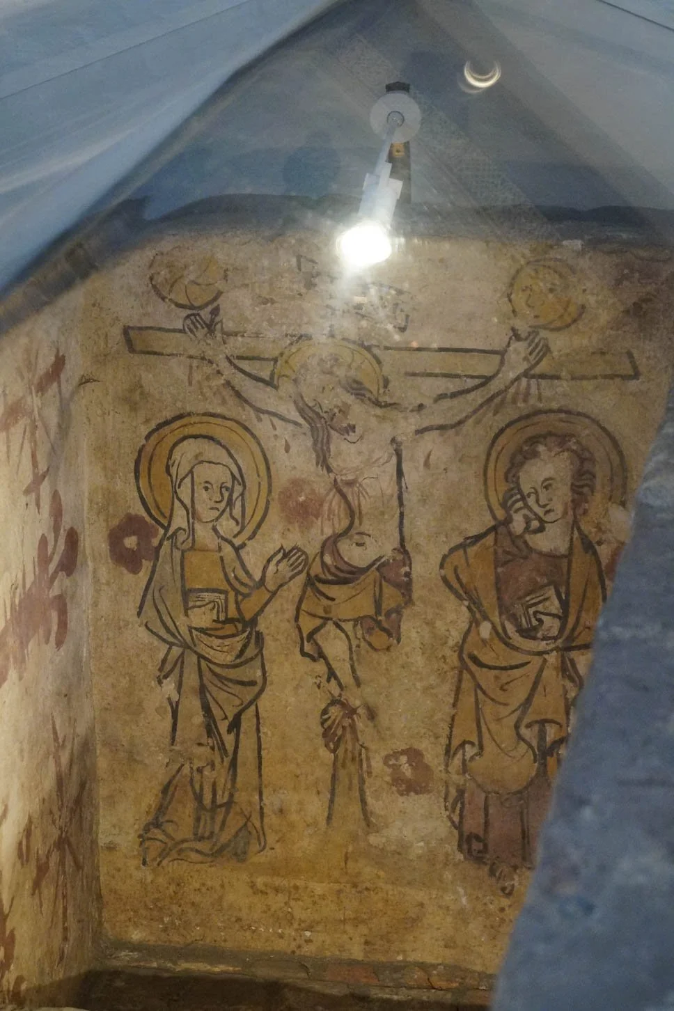 Bruges - Church of our Lady, Painted Graves