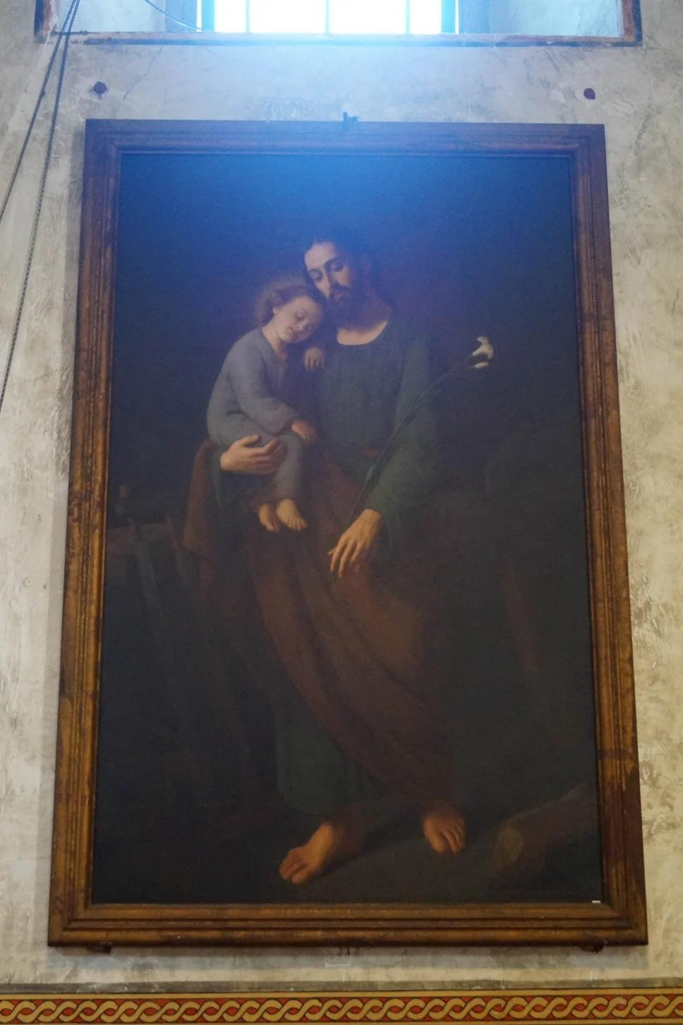 Mission Santa Barbara: Church - St. Joseph with Christ Child