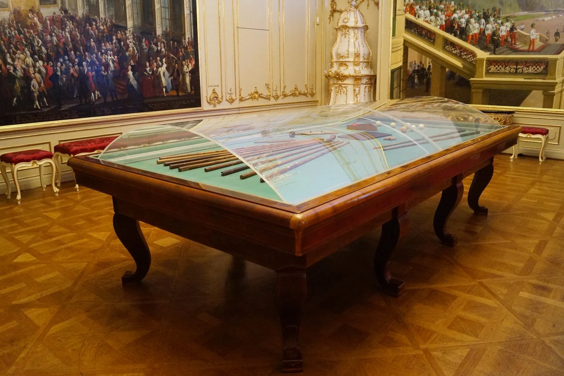 Vienna - Schonbrunn Palace - Billiard Table