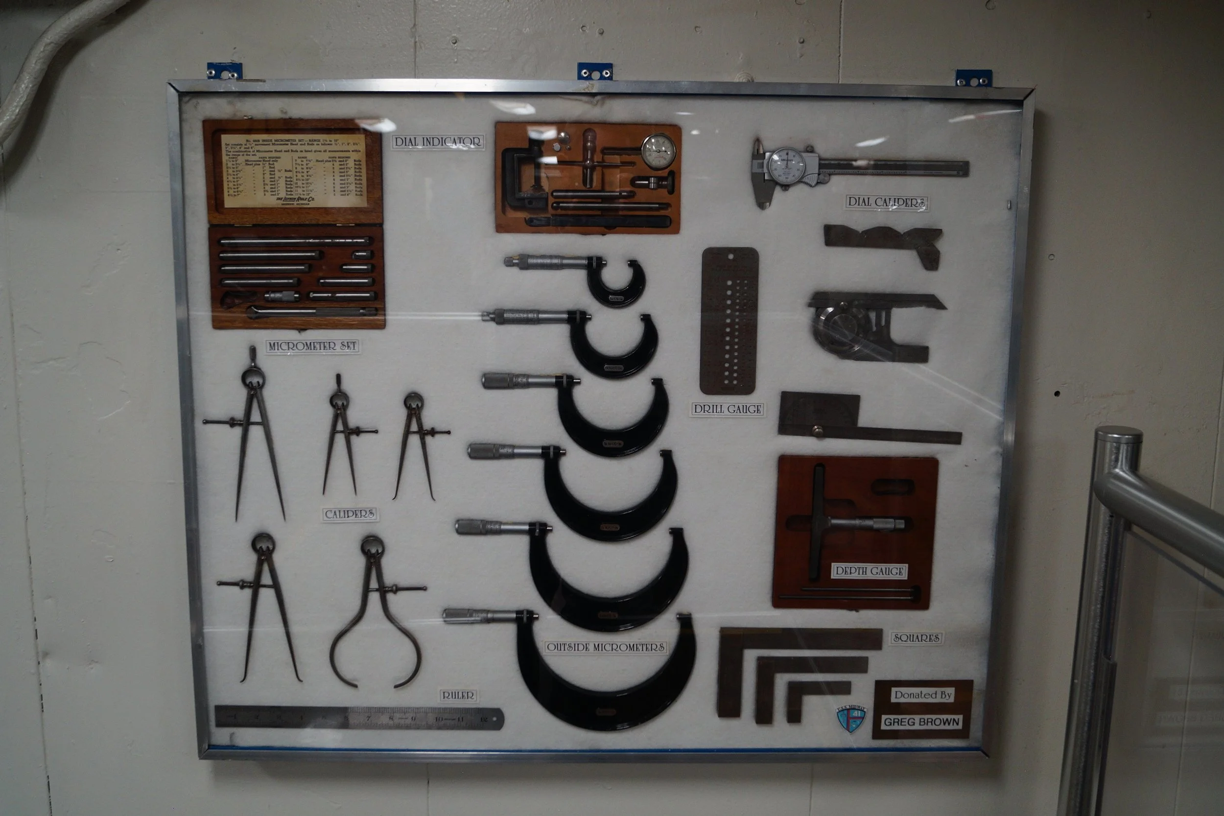 USS Midway: Machine Shop Instruments