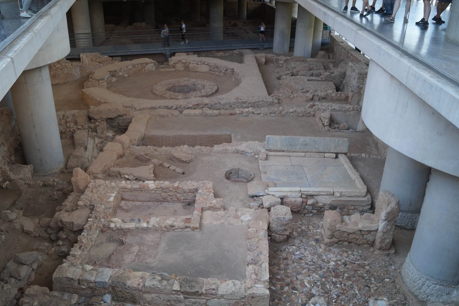 The Acropolis Museum - Archeological Excavation