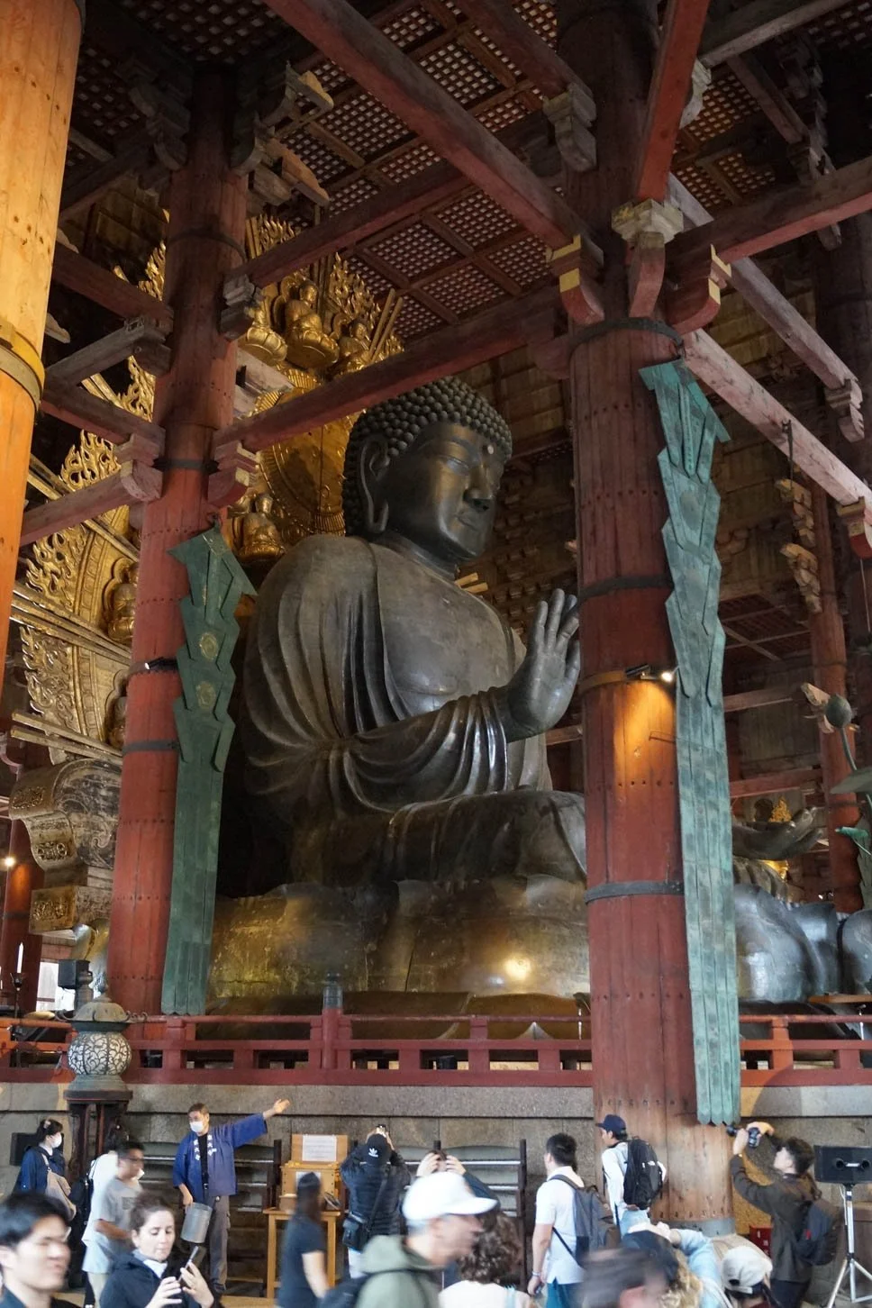 Kyoto - Grand Buddha at Todai-ji Temple
