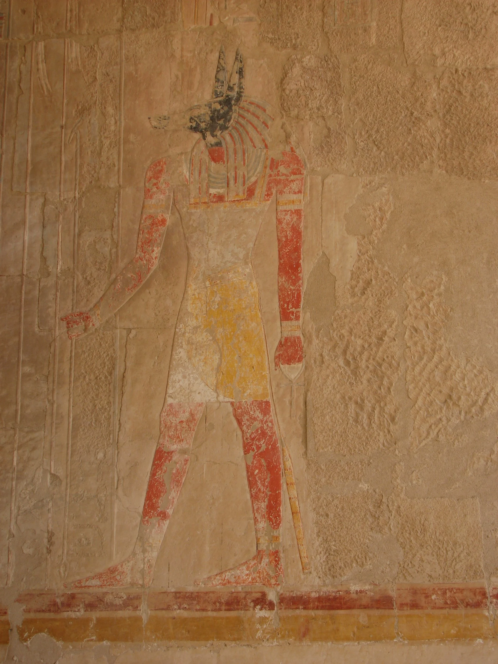 Mortuary Temple of Hatshepsut, Deir el-Bahari - Anubis