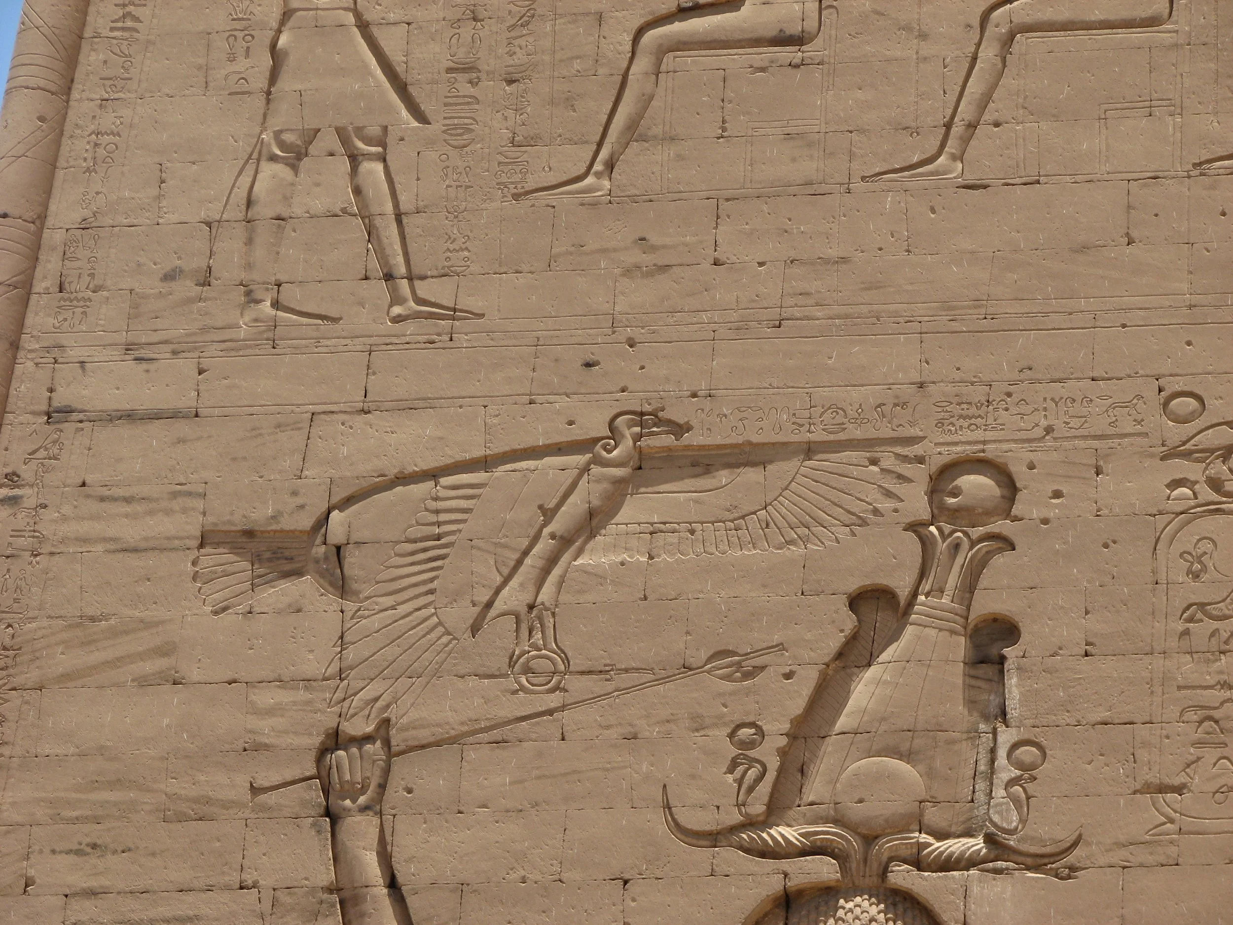 Edfu Temple, The Nile on the way to Luxor