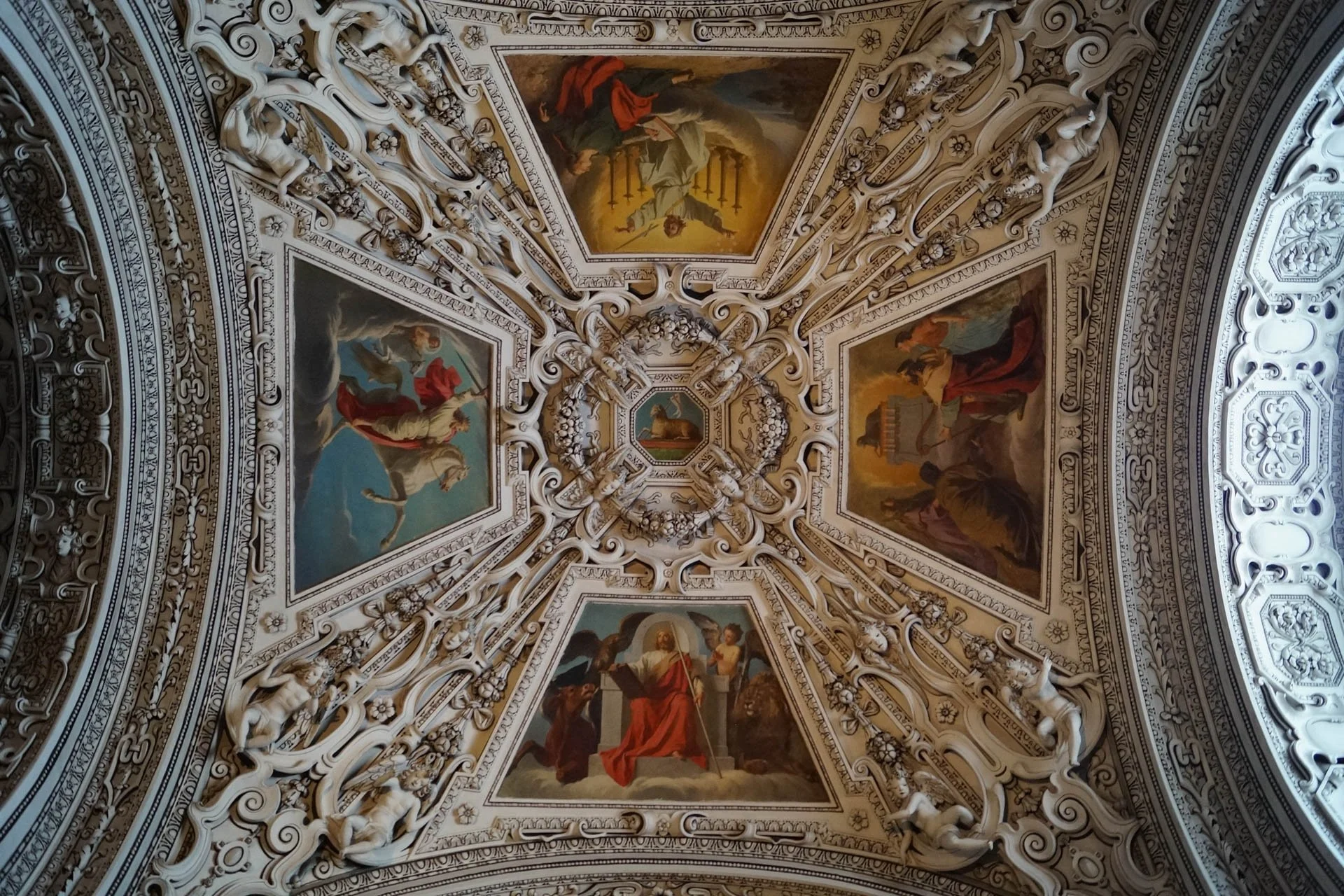 Salzburg - Salzburg Cathedral - Ceiling