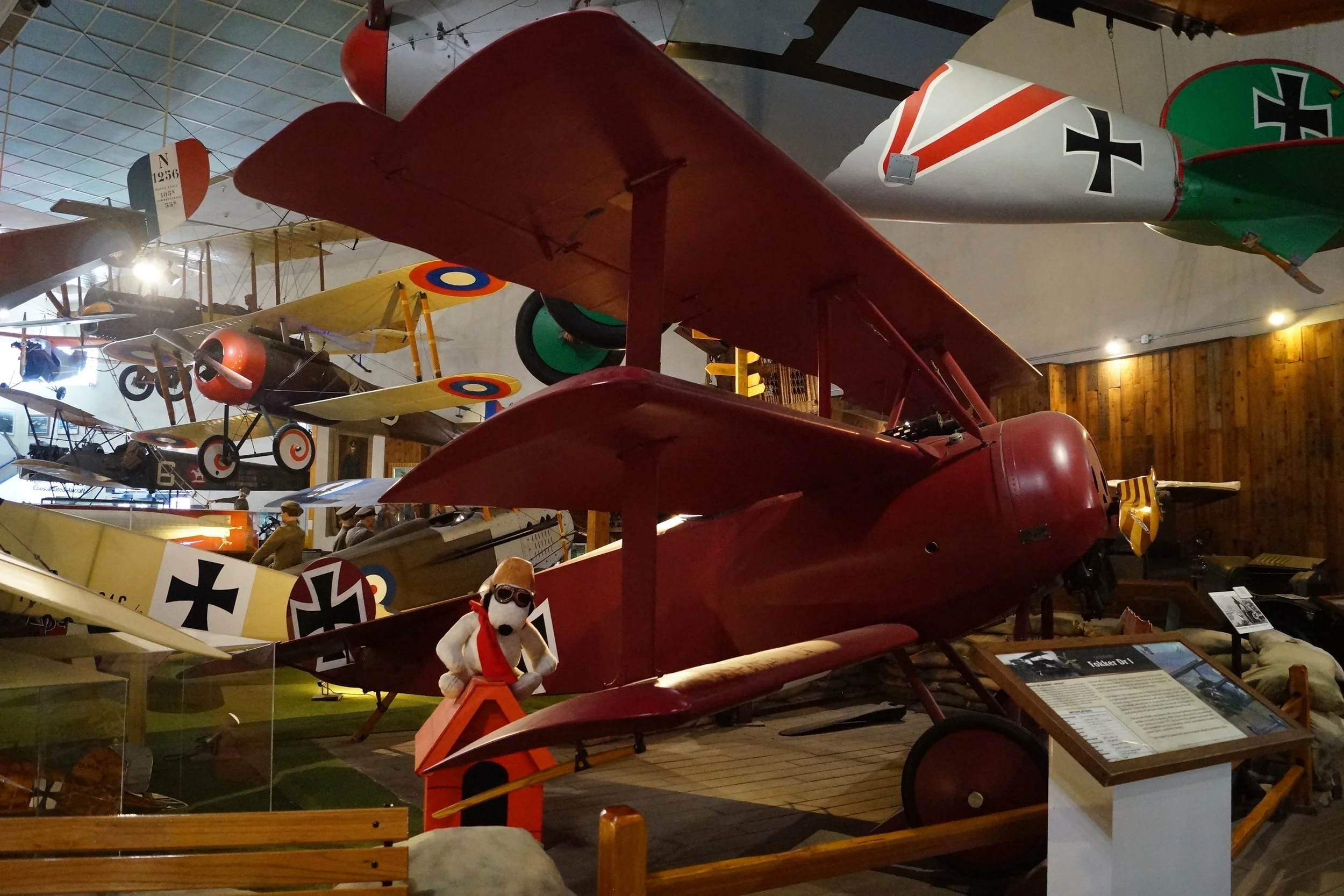 Balboa Park: Air and Space Museum - Fokker Dr I