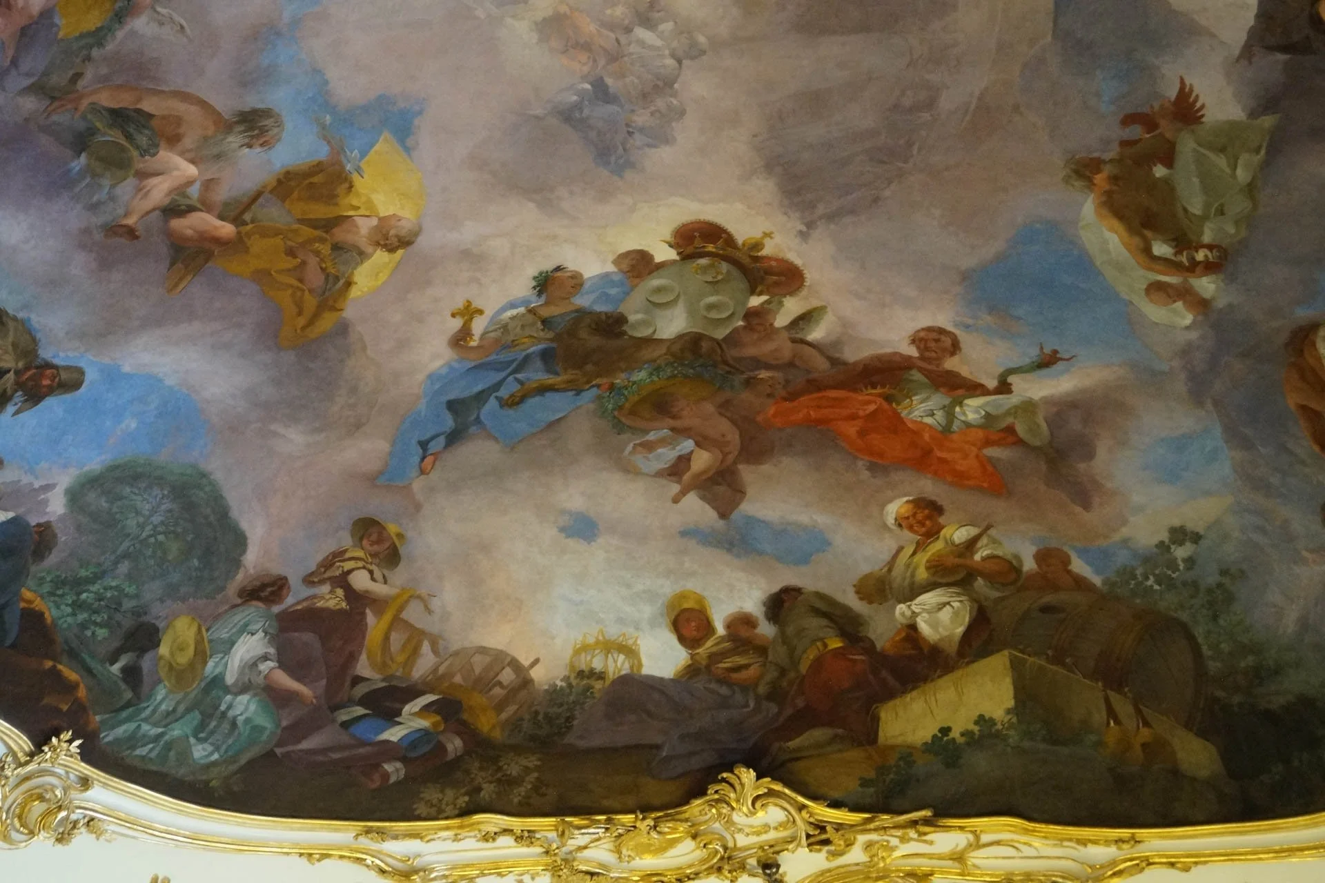 Vienna - Schonbrunn Palace - The Italian Provinces of Milan and Tuscany