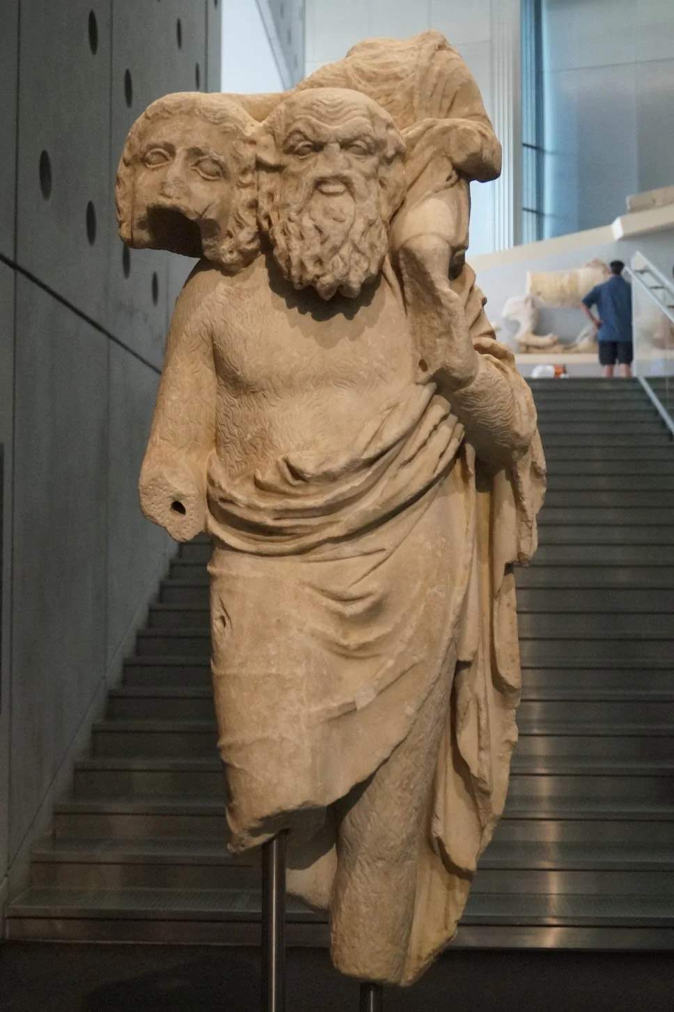 The Acropolis Museum - Papposilenos and Dionysos