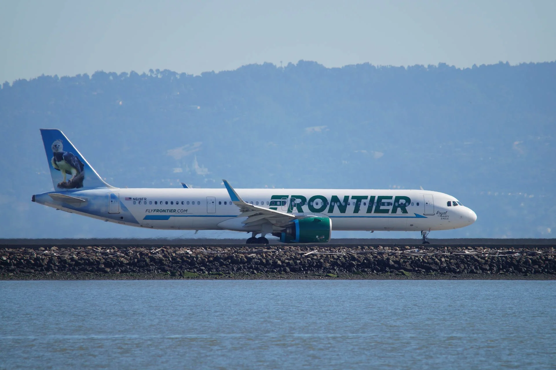 Frontier - N619FR - Airbus A321-200 - Royal the Harpy Eagle