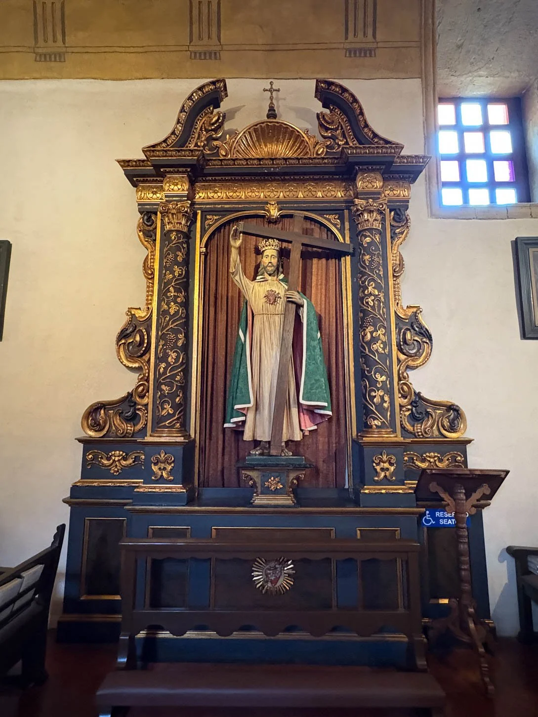 Mission San Carlos Borromeo del Río Carmelo: Christ