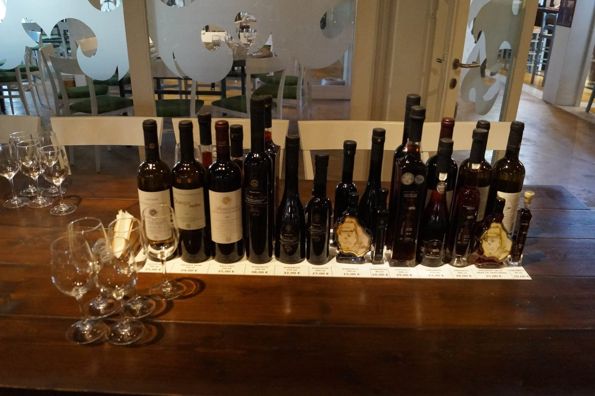 Santorini - Wines at the Koutsoyannopoulos Wine Museum